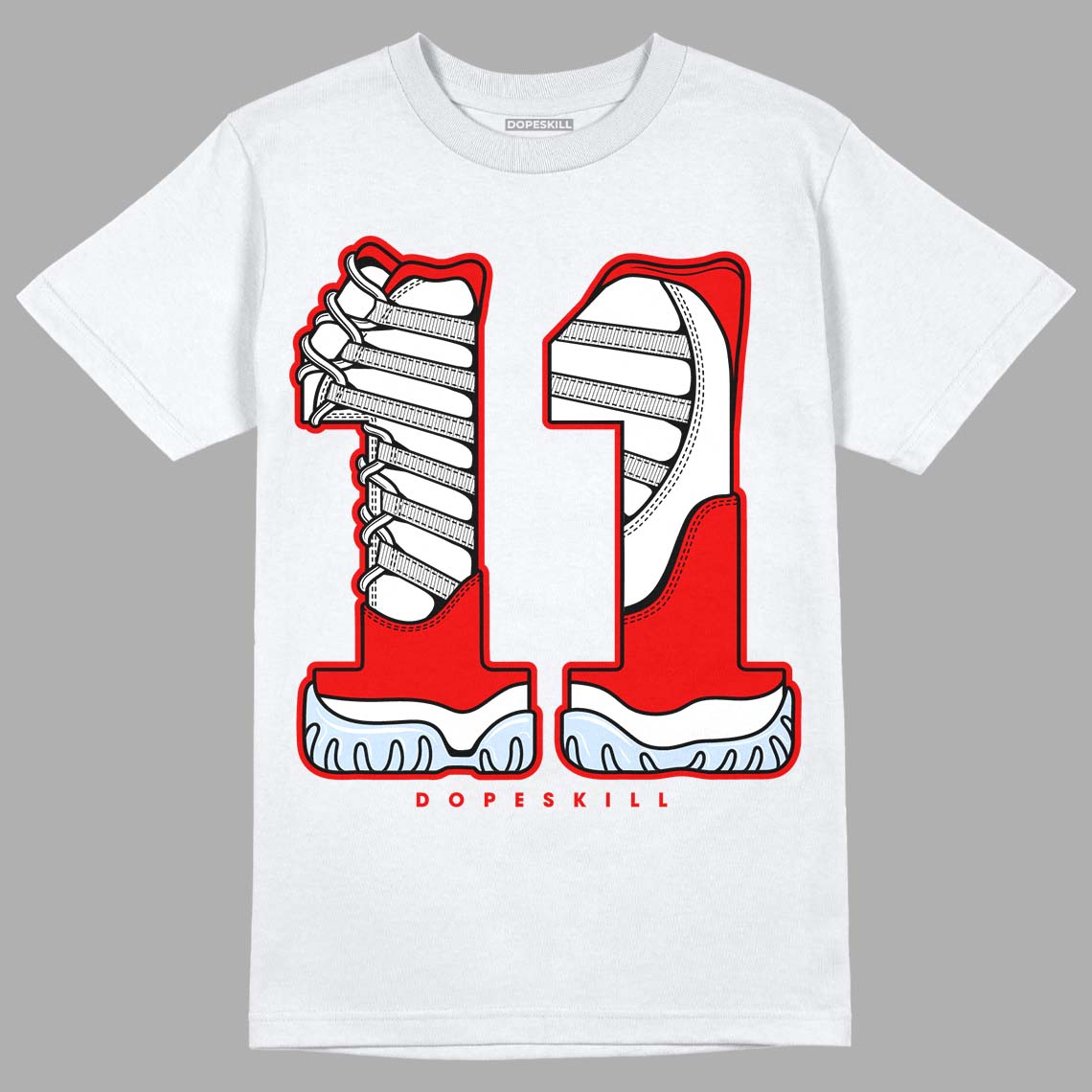 Cherry 11s DopeSkill T-Shirt No.11 Graphic