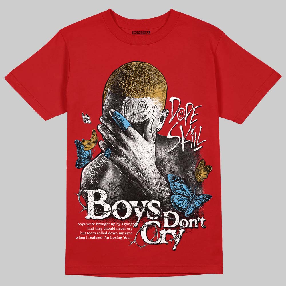 Brick By Brick 4s DopeSkill T-Shirt Boys Don't Cry Graphic