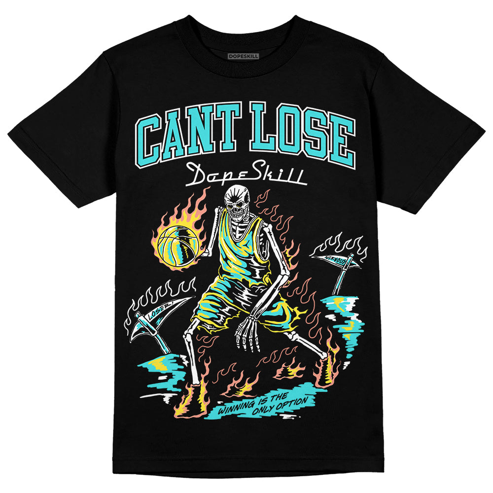 Cyan Burst 9060 DopeSkill T-Shirt Cant Lose Graphic