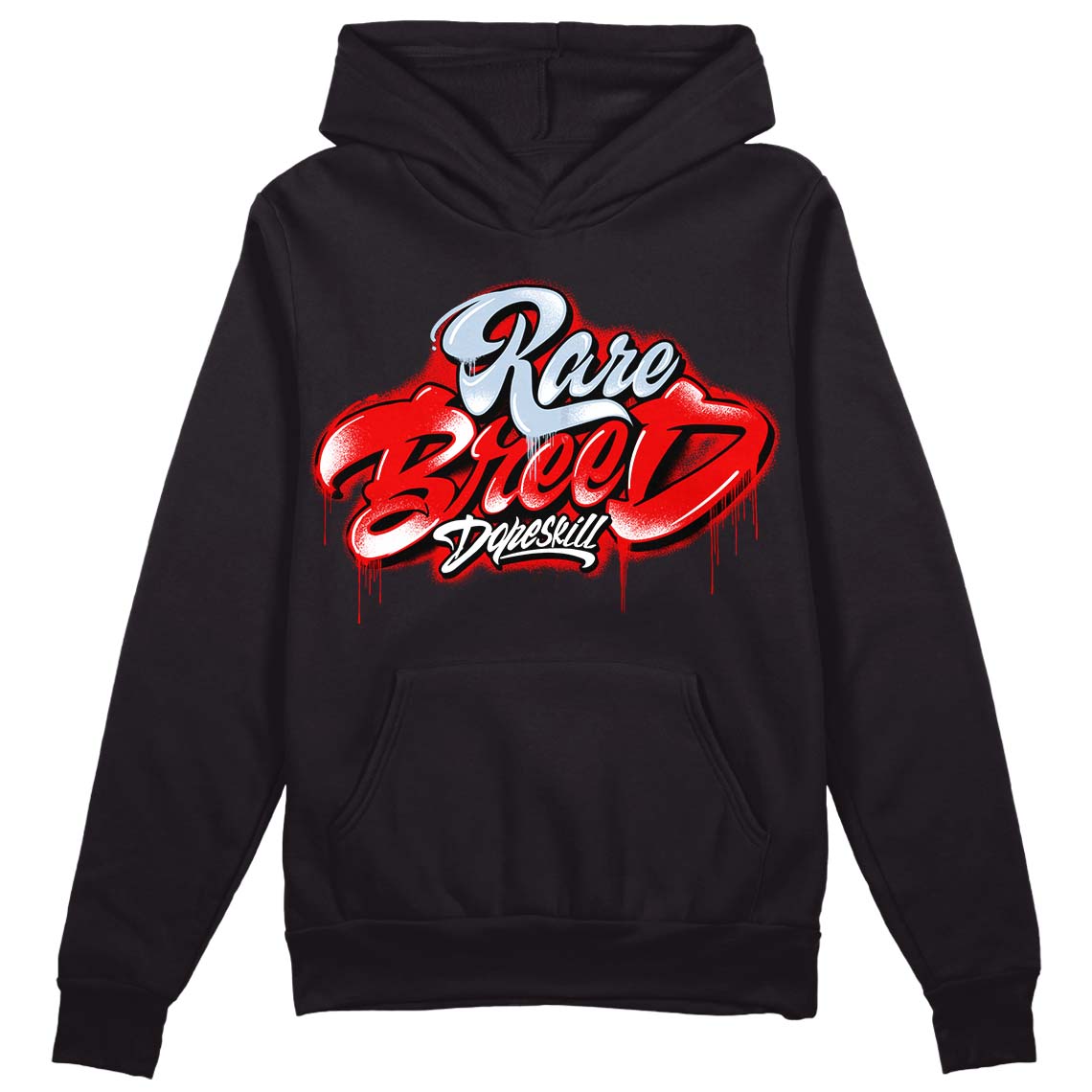Cherry 11s DopeSkill Hoodie Sweatshirt Rare Breed Type Graphic