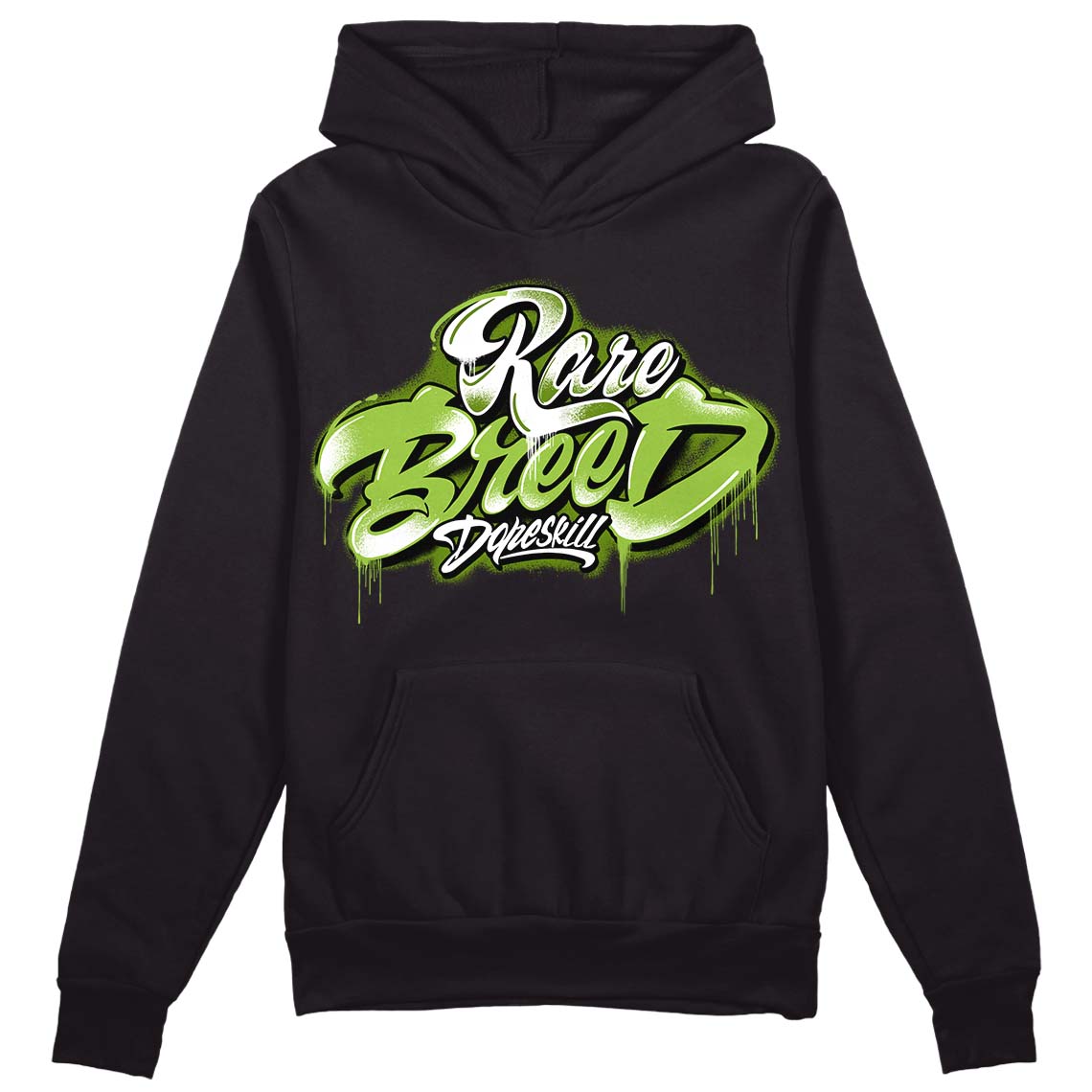 Dunk Low 'Chlorophyll' DopeSkill Hoodie Sweatshirt Rare Breed Type Graphic