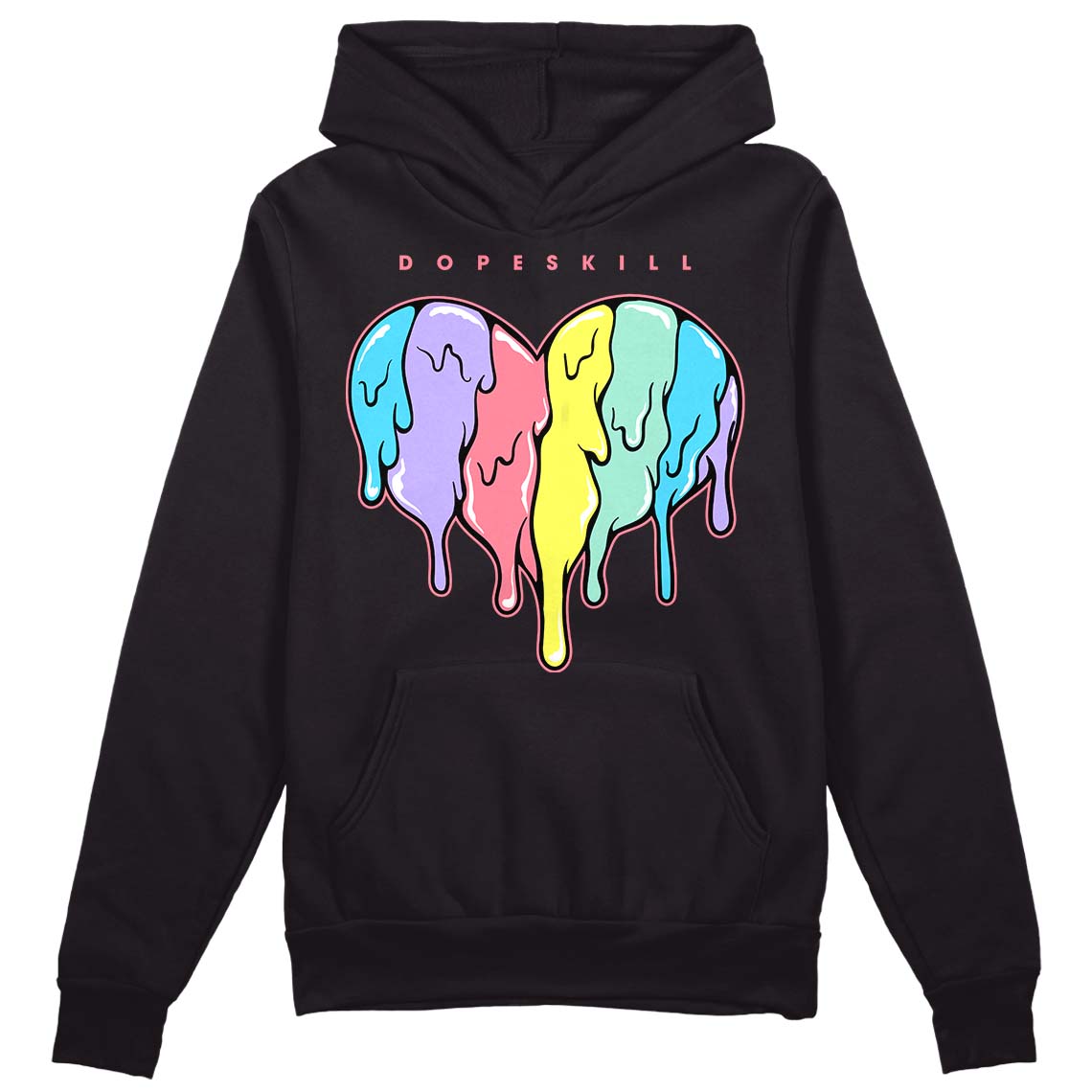Candy Easter Dunk Low DopeSkill Hoodie Sweatshirt Slime Drip Heart Graphic