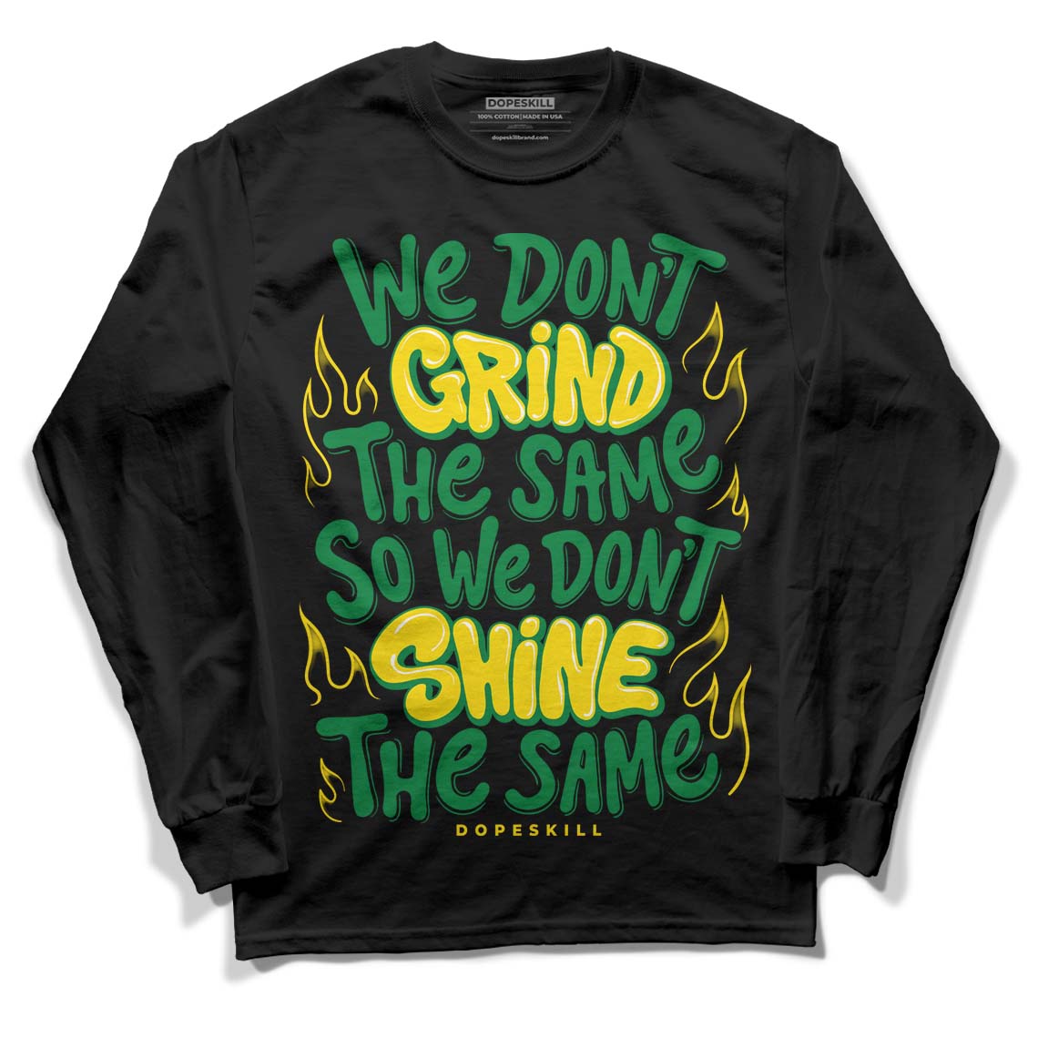 Dunk Low Reverse Brazil DopeSkill Long Sleeve T-Shirt Grind Shine Graphic