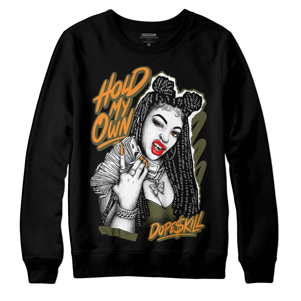 Olive 5s DopeSkill Sweatshirt New H.M.O Graphic