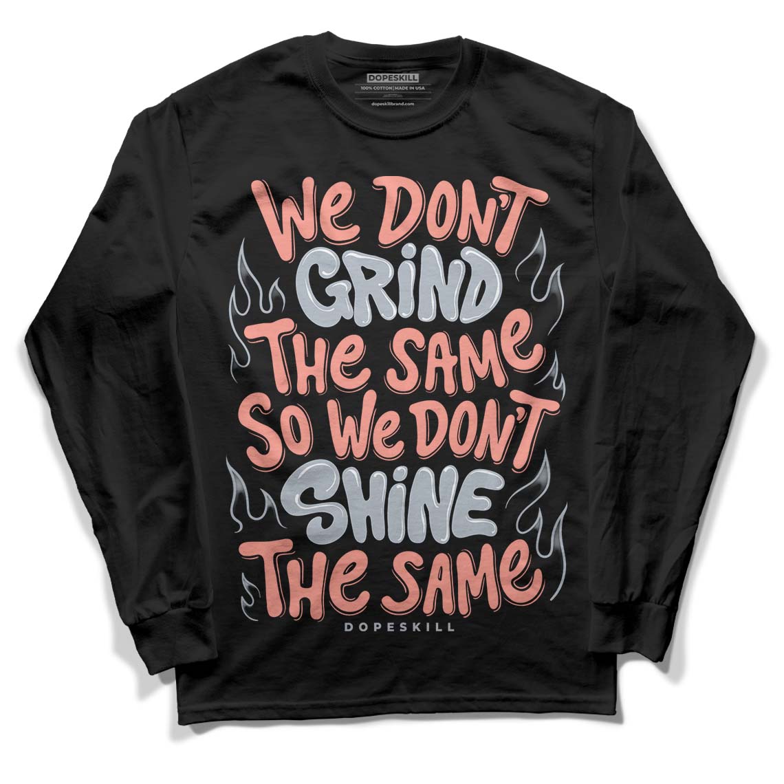 Crimson Bliss 5s DopeSkill Long Sleeve T-Shirt Grind Shine Graphic