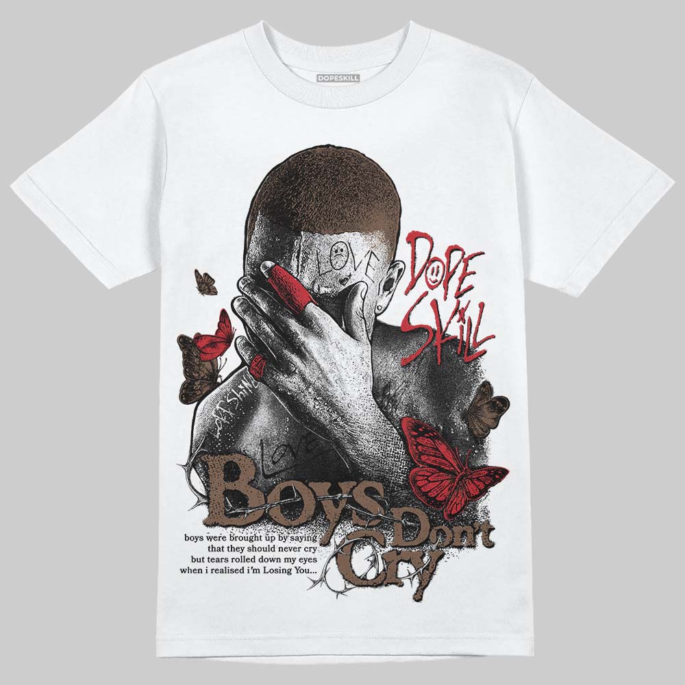 Olive 9s DopeSkill T-Shirt Boys Don't Cry Graphic