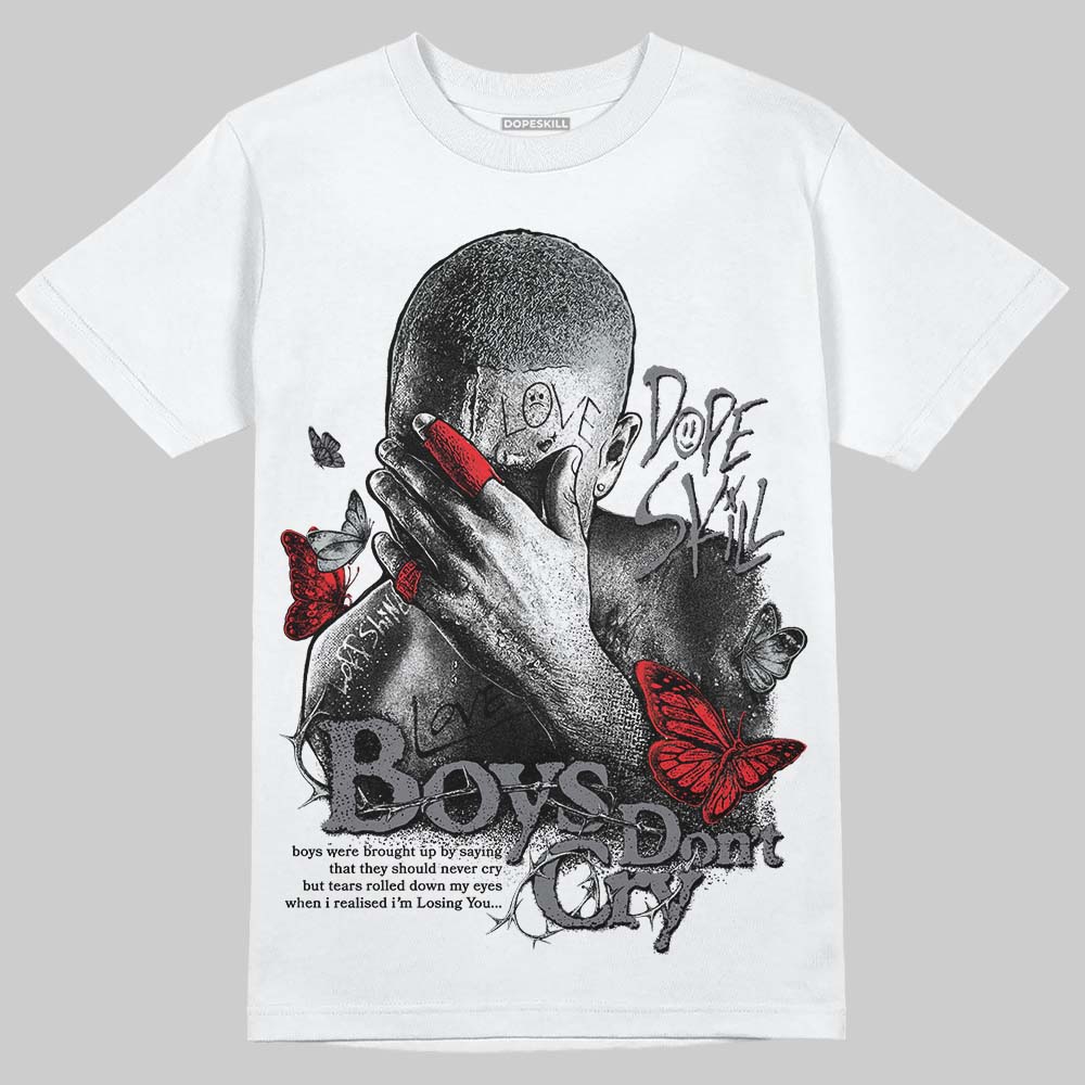Fear 4s DopeSkill T-Shirt Boys Don't Cry Graphic