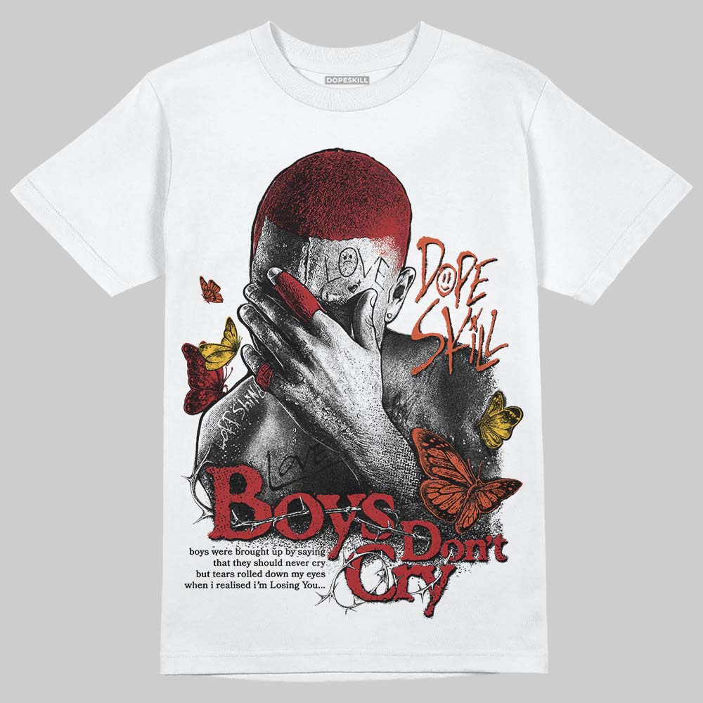 Brick By Brick 4s DopeSkill T-Shirt Boys Don't Cry Graphic