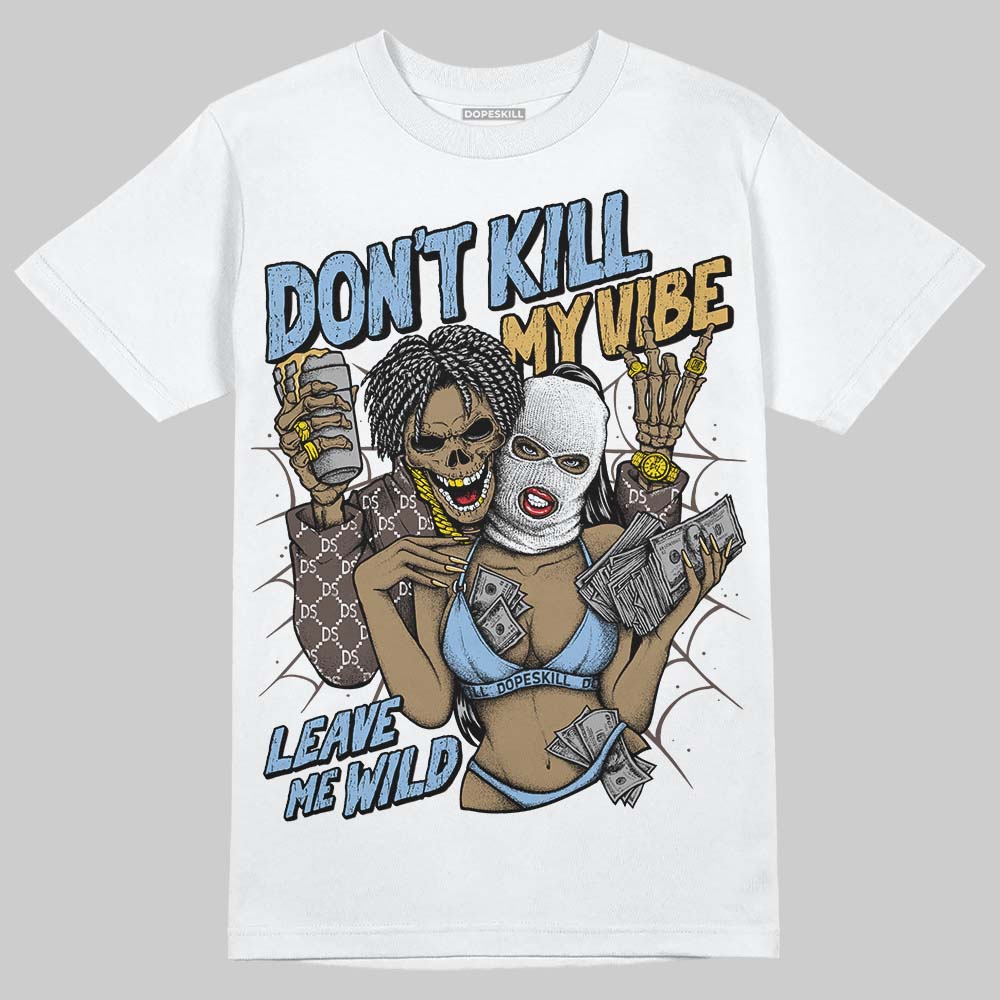 Handball Spezial Light Blue DopeSkill T-Shirt Don't Kill My Vibe Graphic