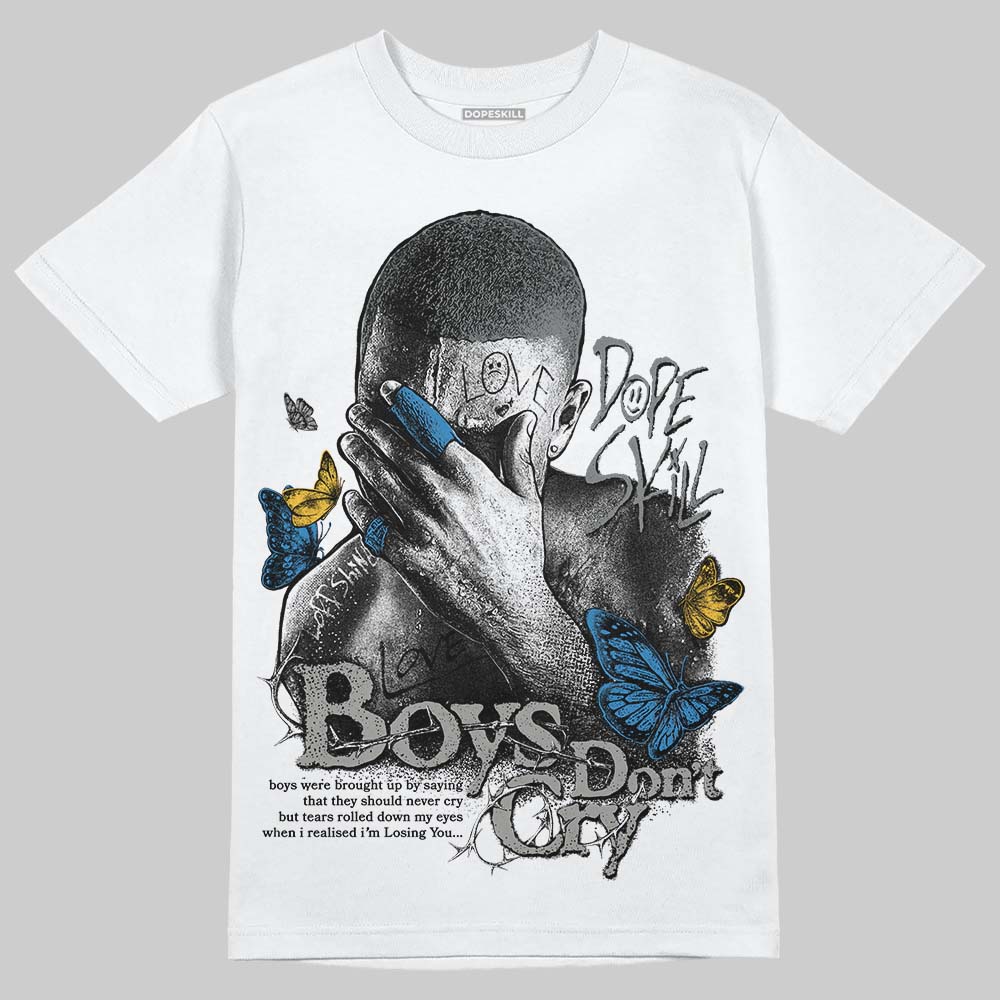 Cool Grey 9s DopeSkill T-Shirt Boys Don't Cry Graphic