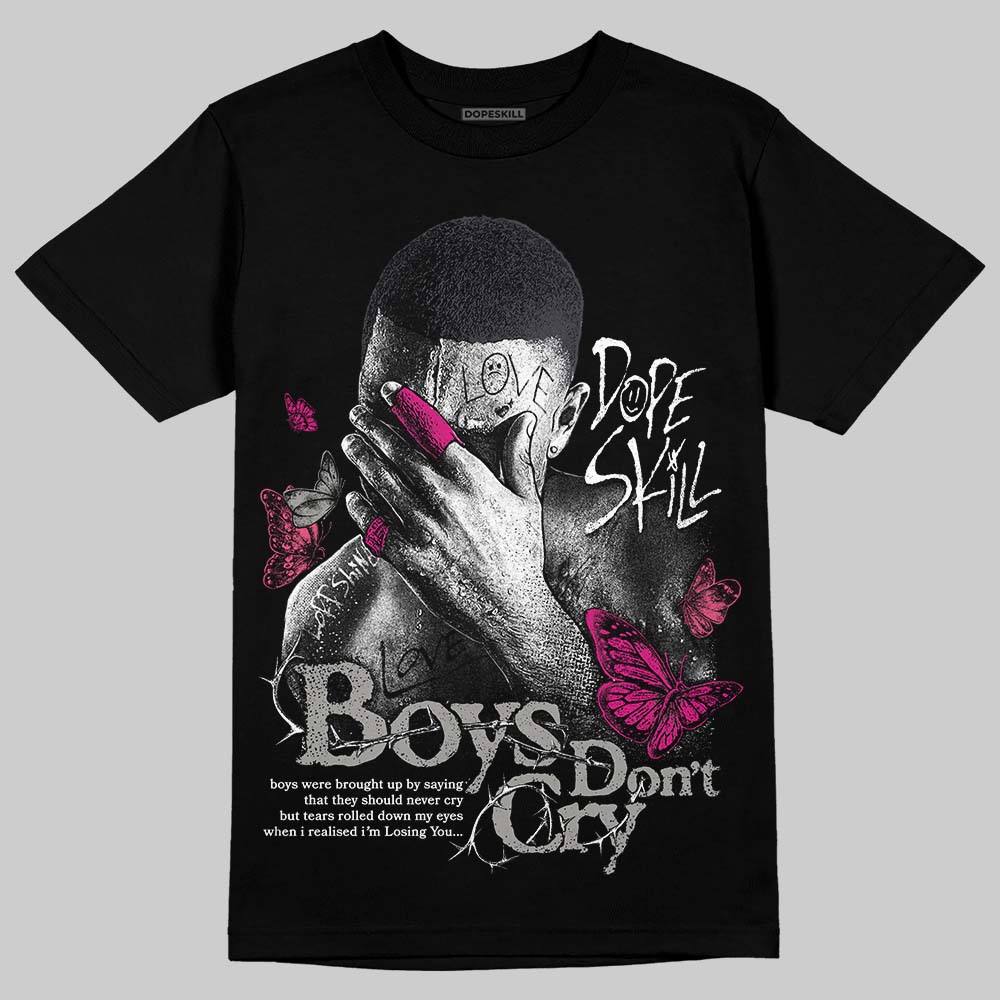 Black Cat 3s DopeSkill T-Shirt Boys Don't Cry Graphic