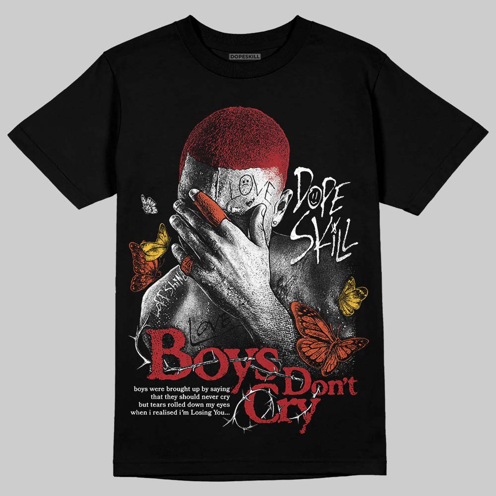 Brick By Brick 4s DopeSkill T-Shirt Boys Don't Cry Graphic
