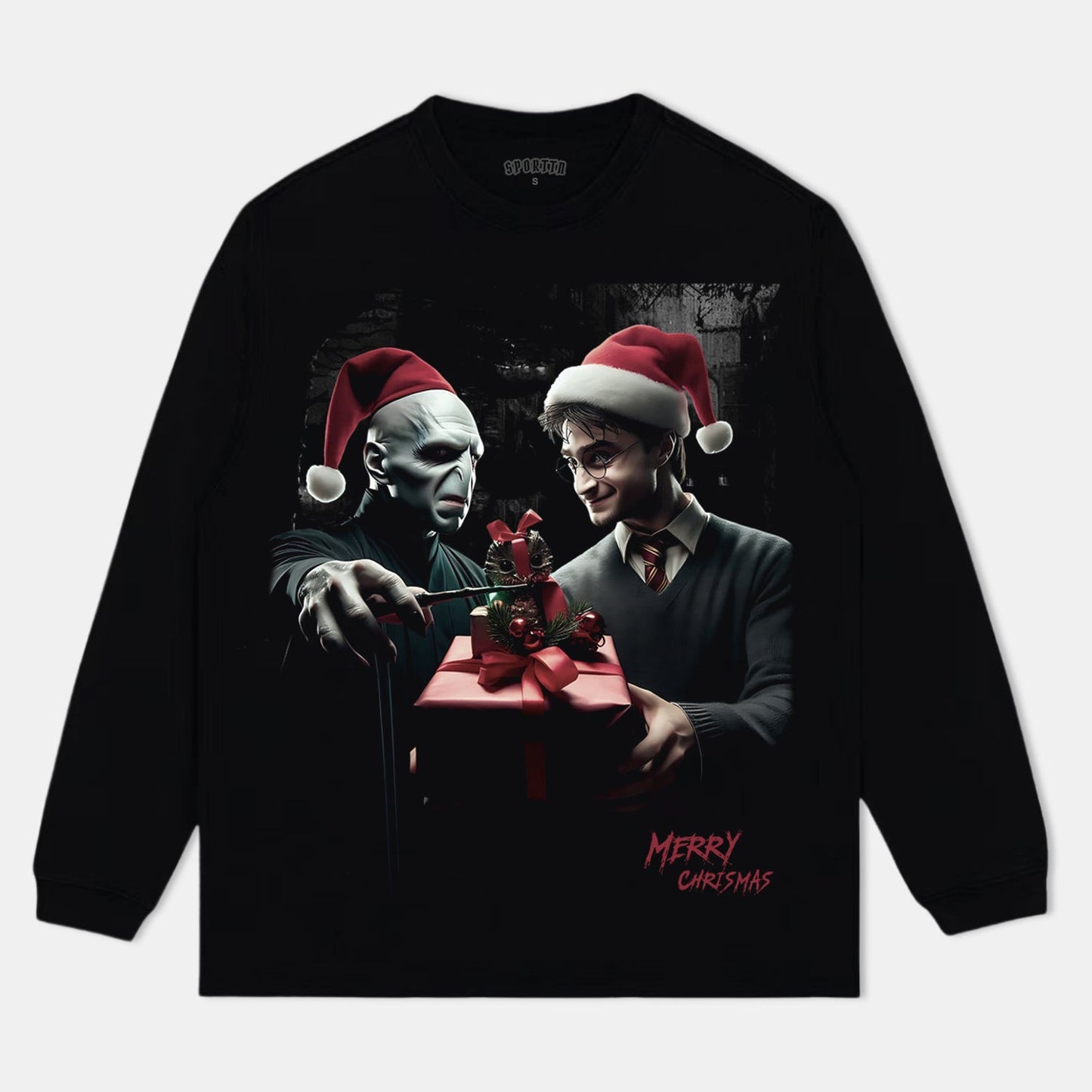 CHRISTMAS-HARRY POTTER TEE