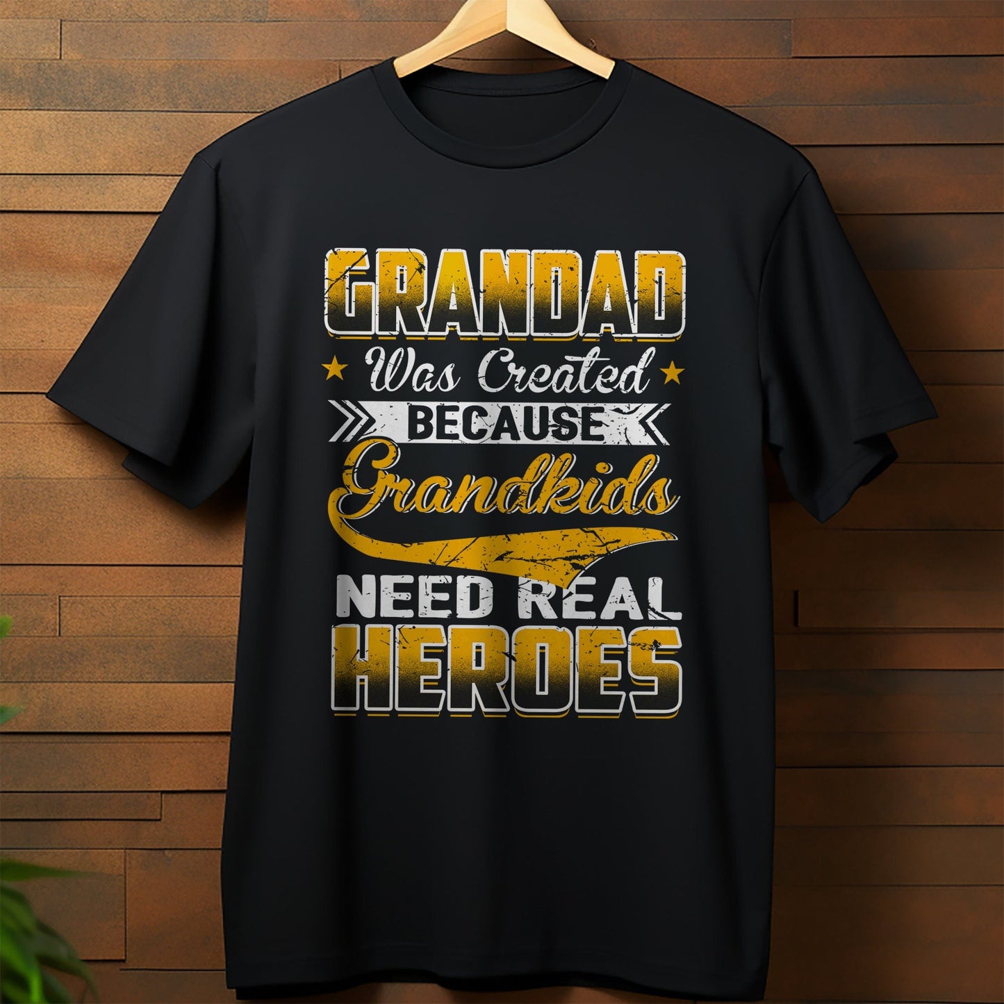 Grandad: Real Heroes t-shirt