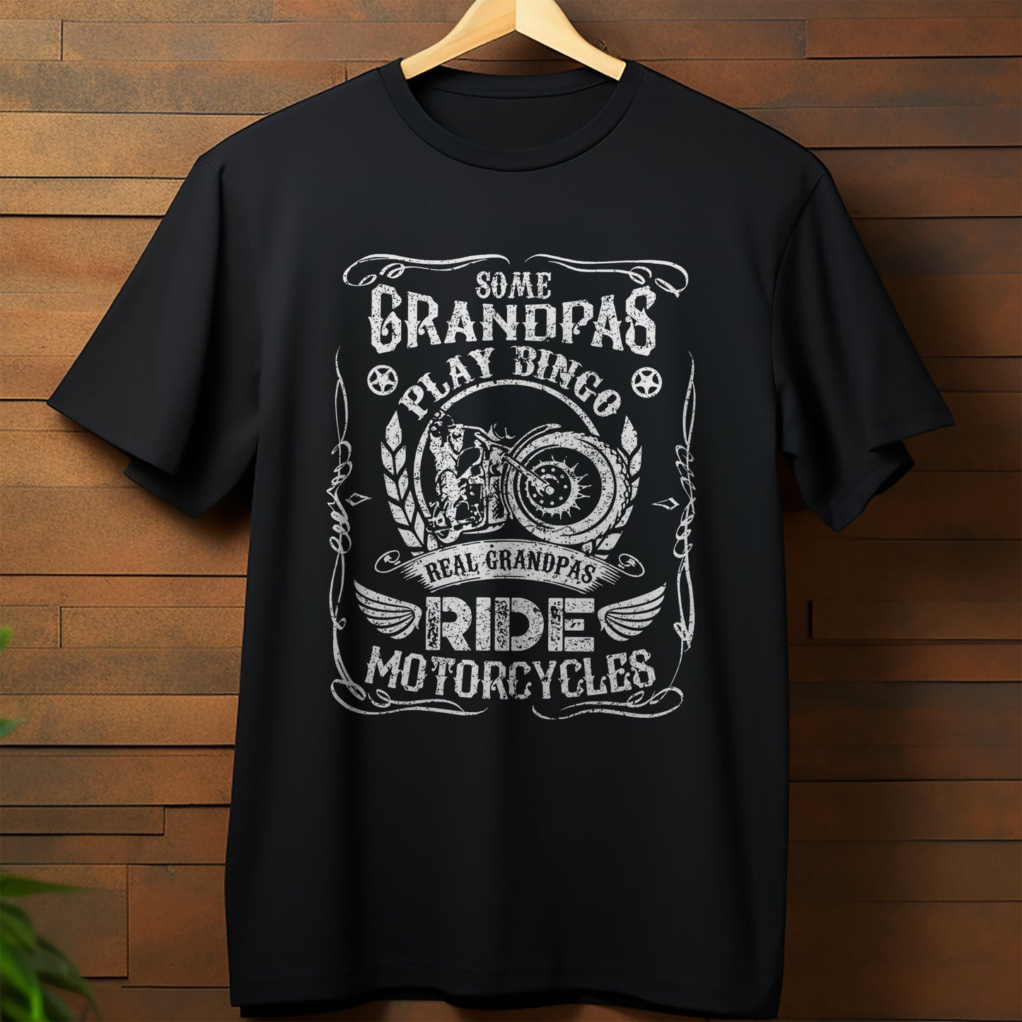 This Grandpa Rides Motorcycles T-shirt
