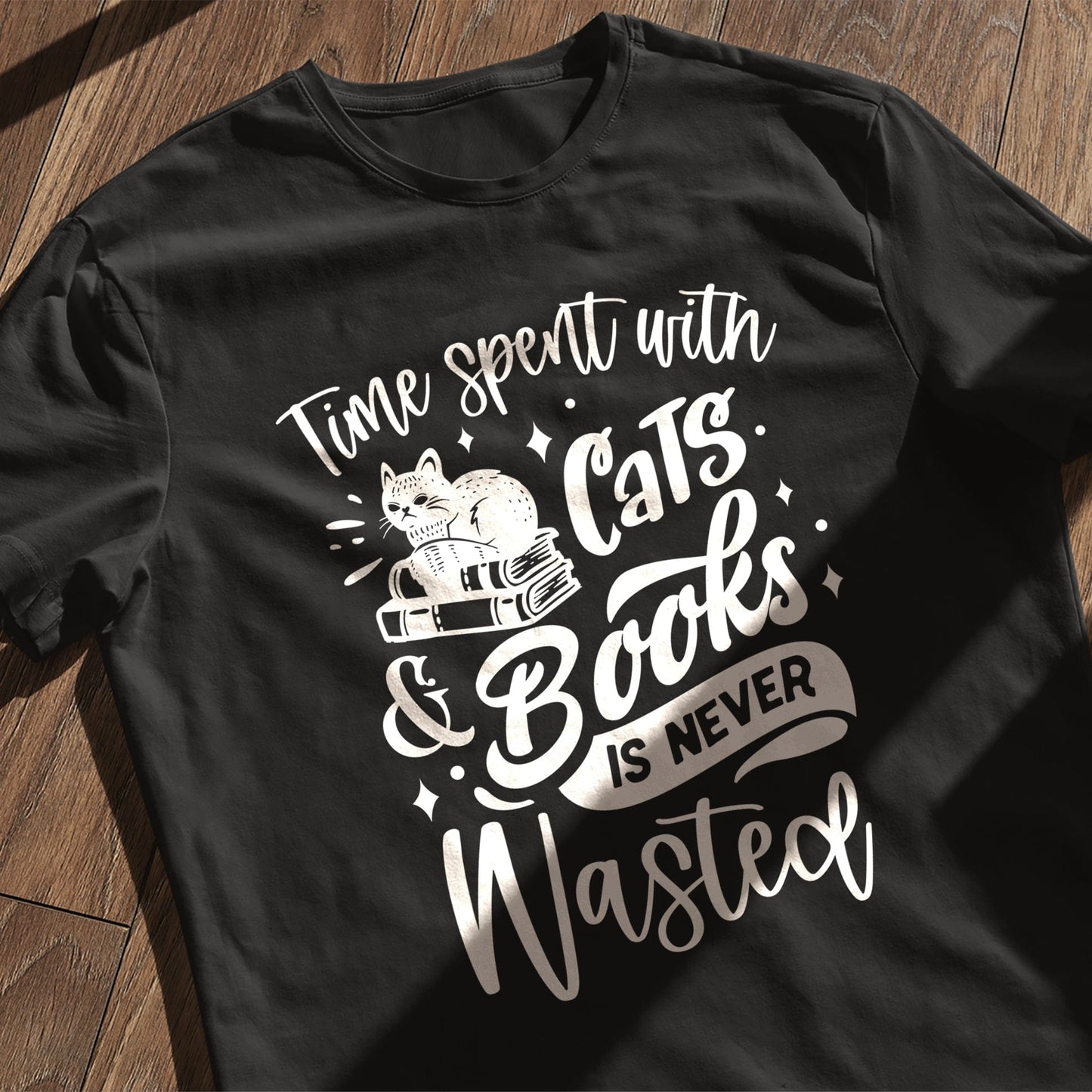 Time Spent with Whiskers T-Shirt