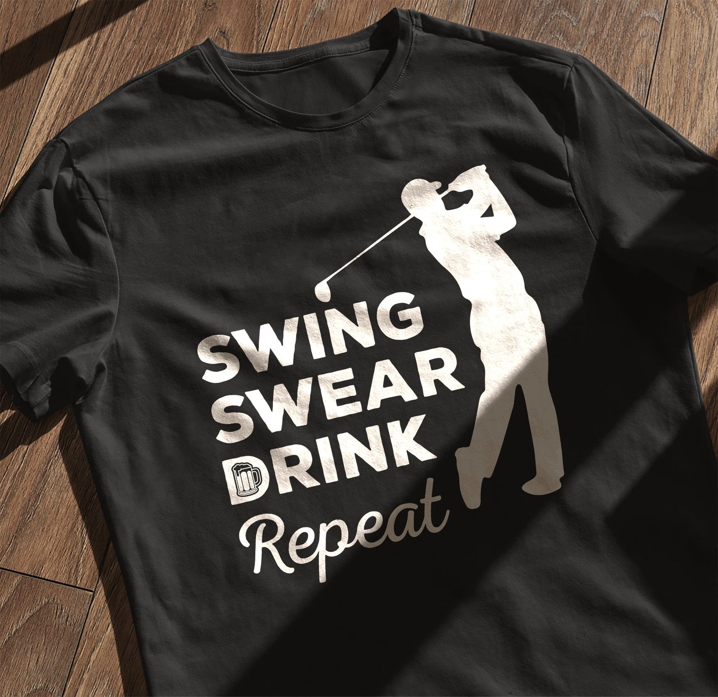 Swing Swear Drink Repeat T-shirt