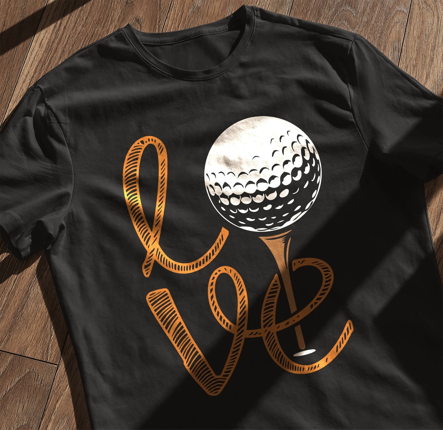 Love Golf T-Shirt - Tee Up Your