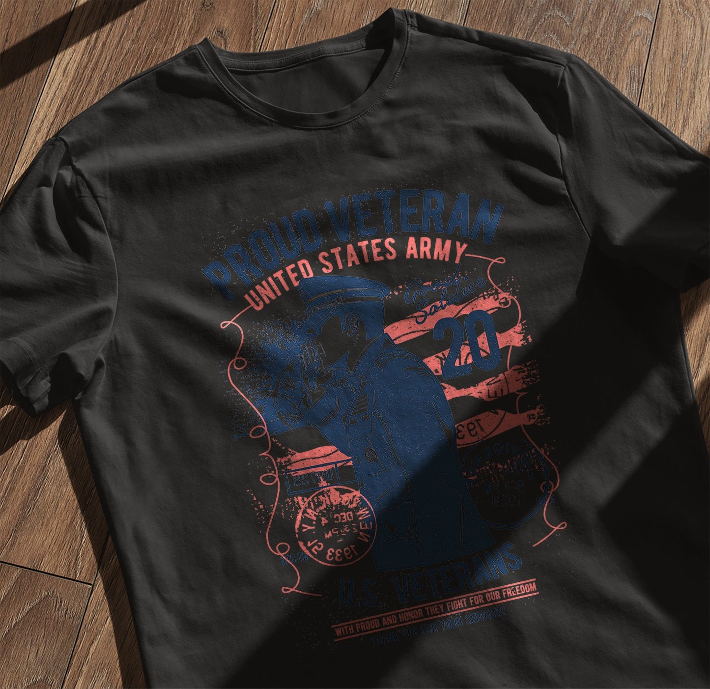 Proud Veteran t-shirt