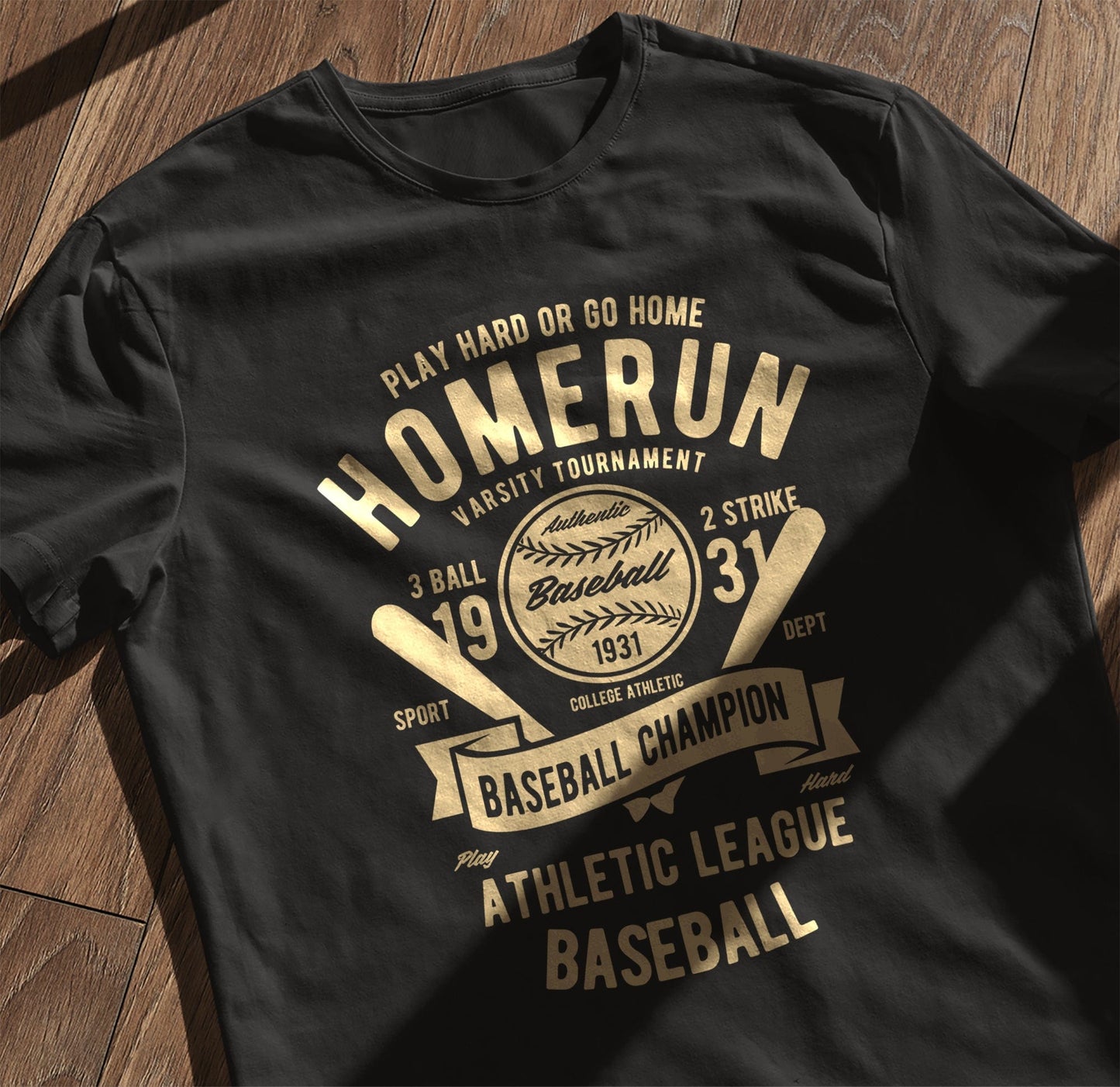 Homerun Baseball T-Shirt - Hit a Style