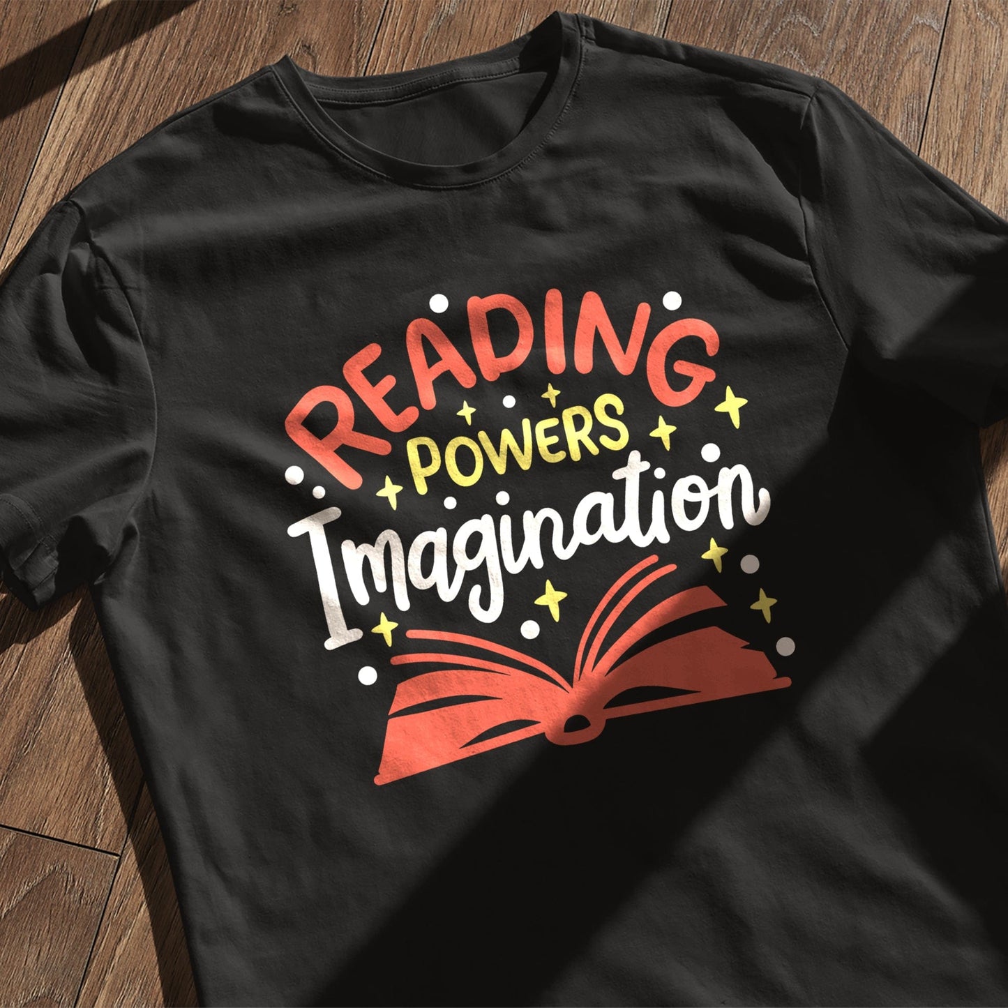 Reading Powers Imagination  Kids Tee
