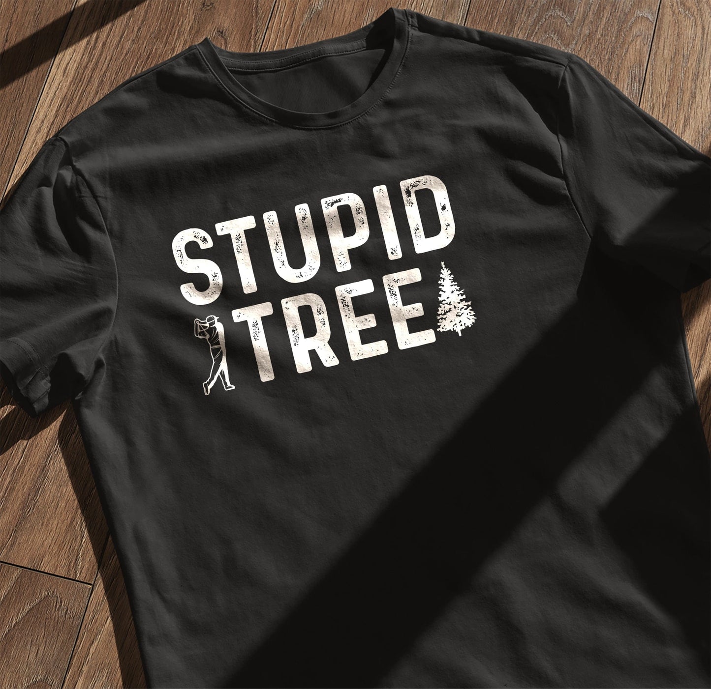 Stupid Tree 2 Golf T-Shirt