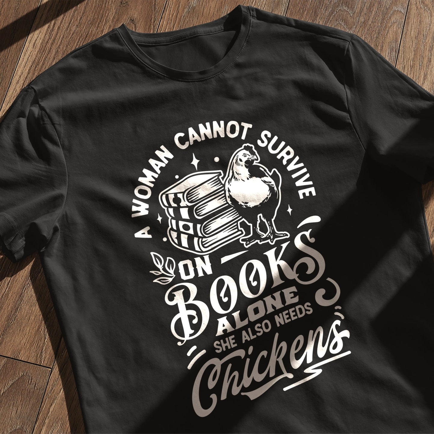 Survive on Books Alone T-Shirt