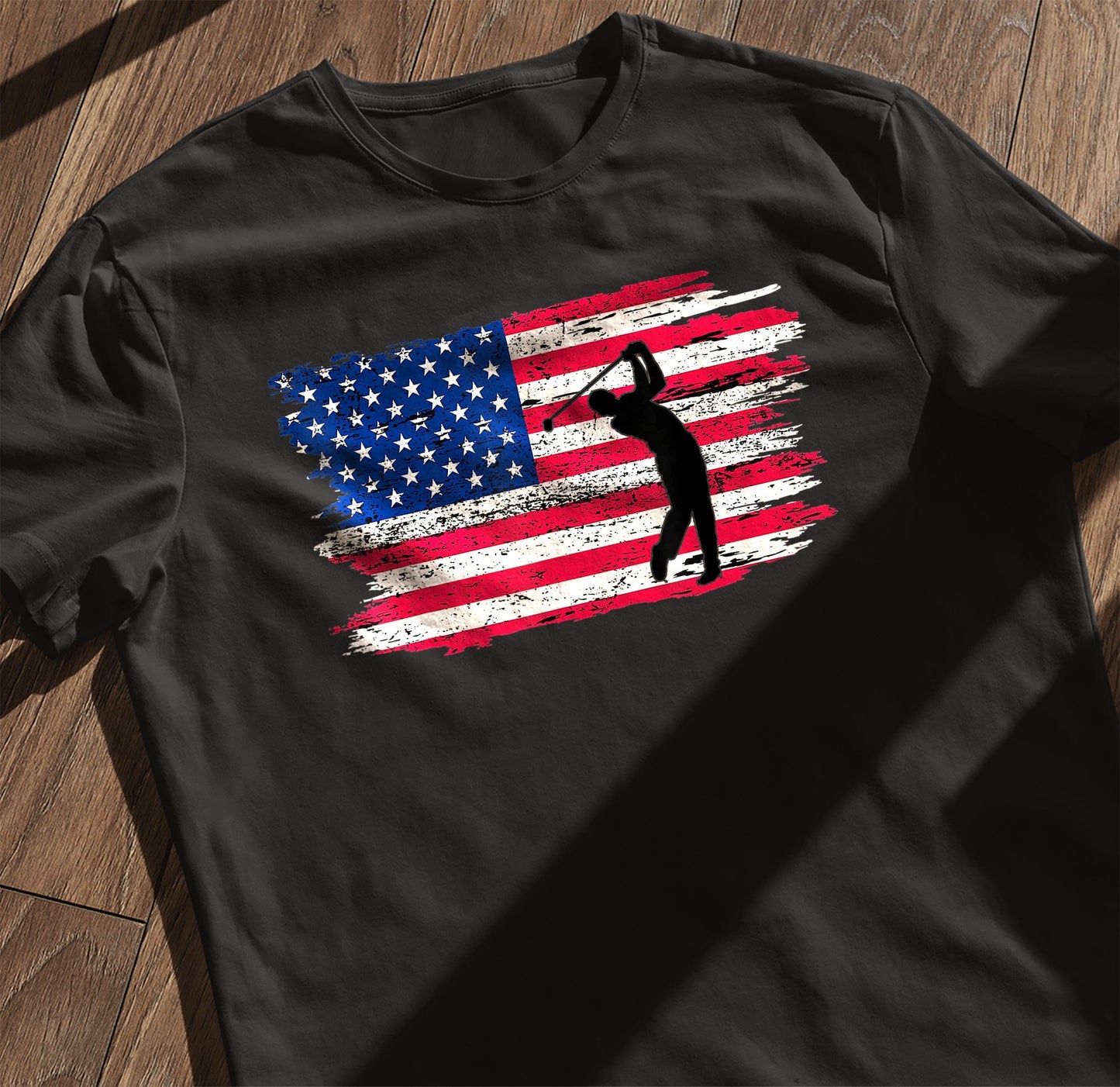 Swingin Freedom American Flag t-shirt