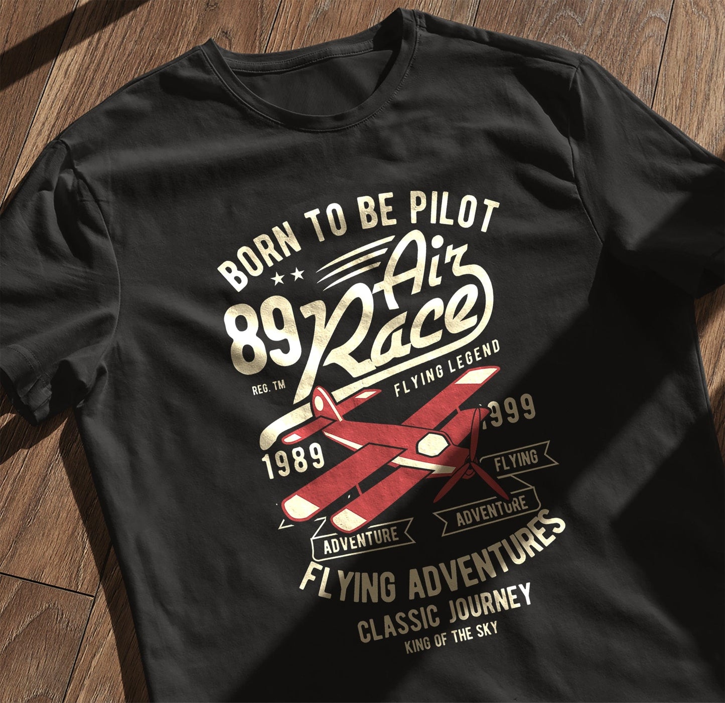 Born To Be Pilot T-shirt