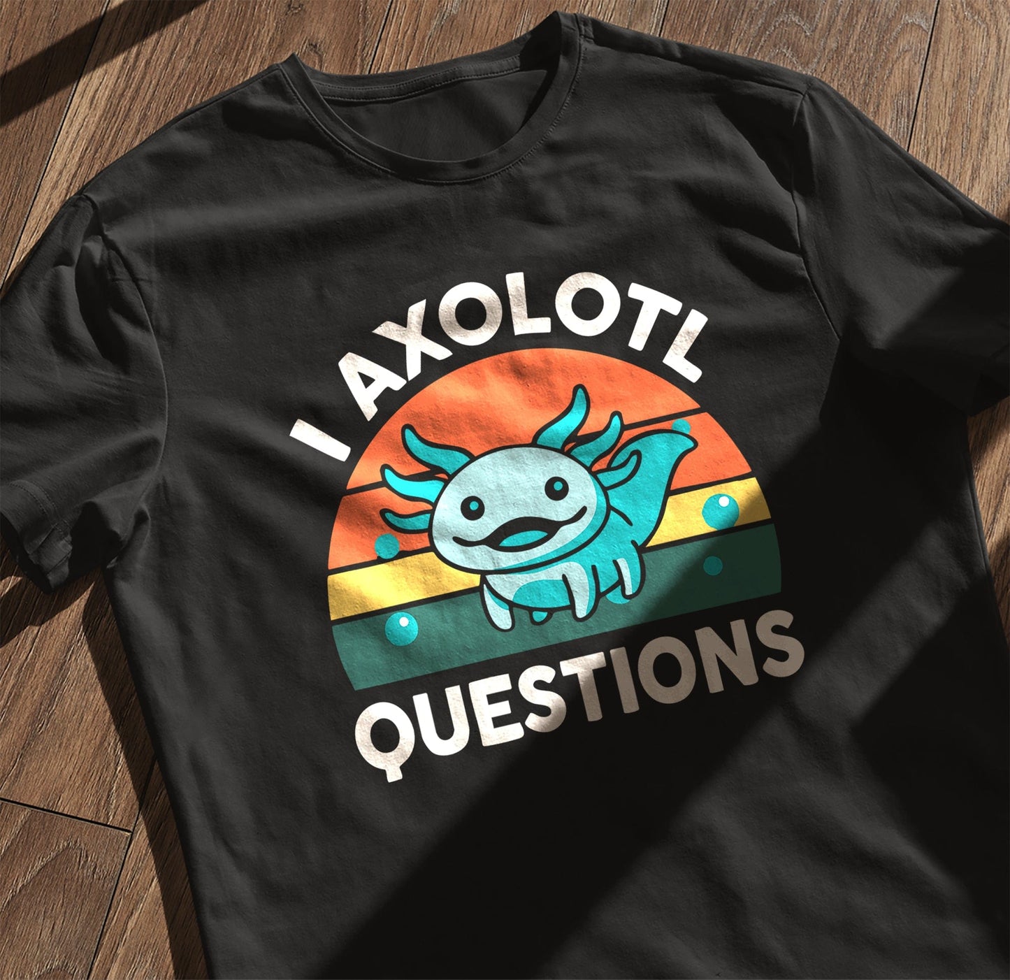 Axolotl Questions 2 T-Shirt Quirky