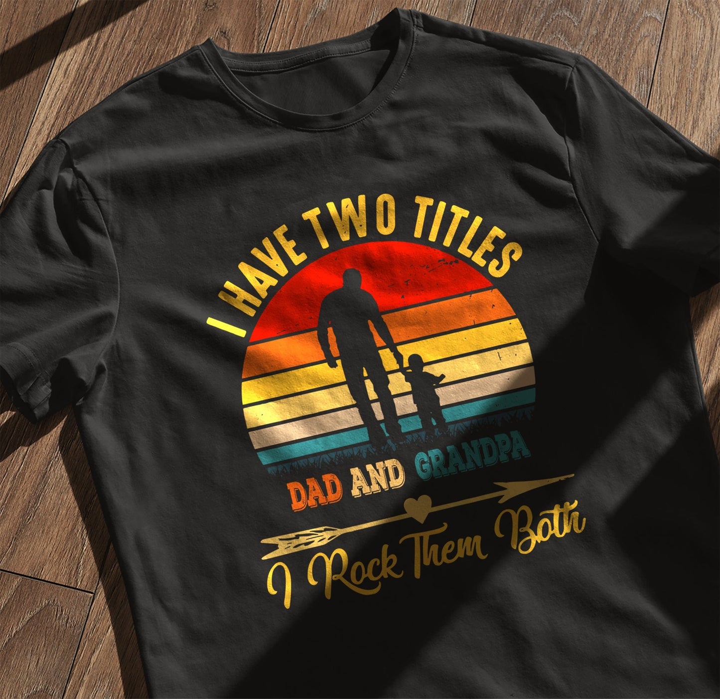 Dad-Grandad-Rock-1 Funny T-shirt:
