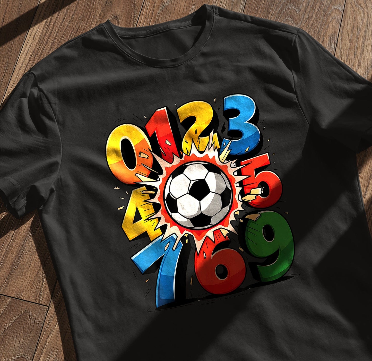 Football Numbers Day Kids Tee