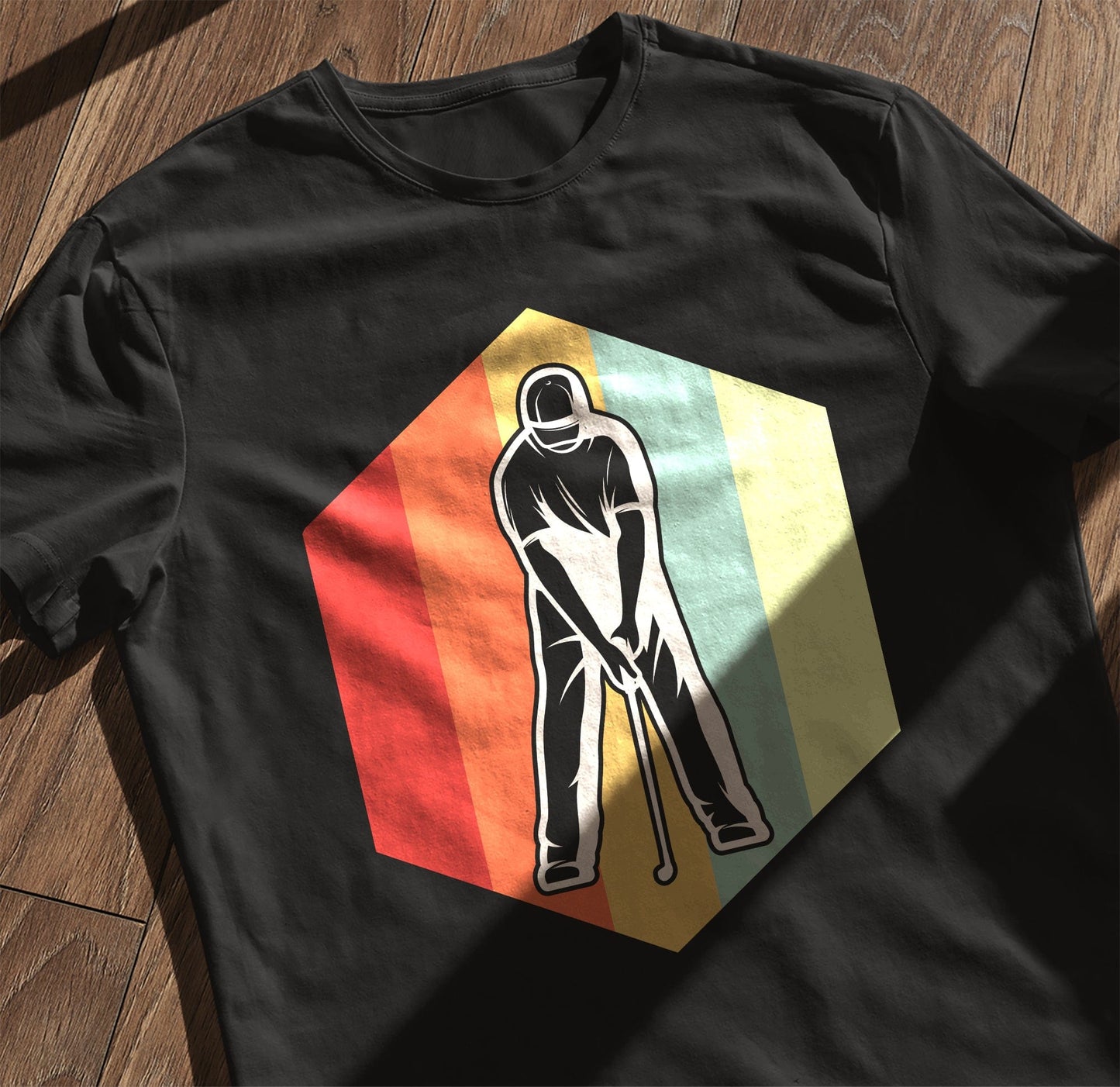 Golf Retro Distressed Style t-shirt