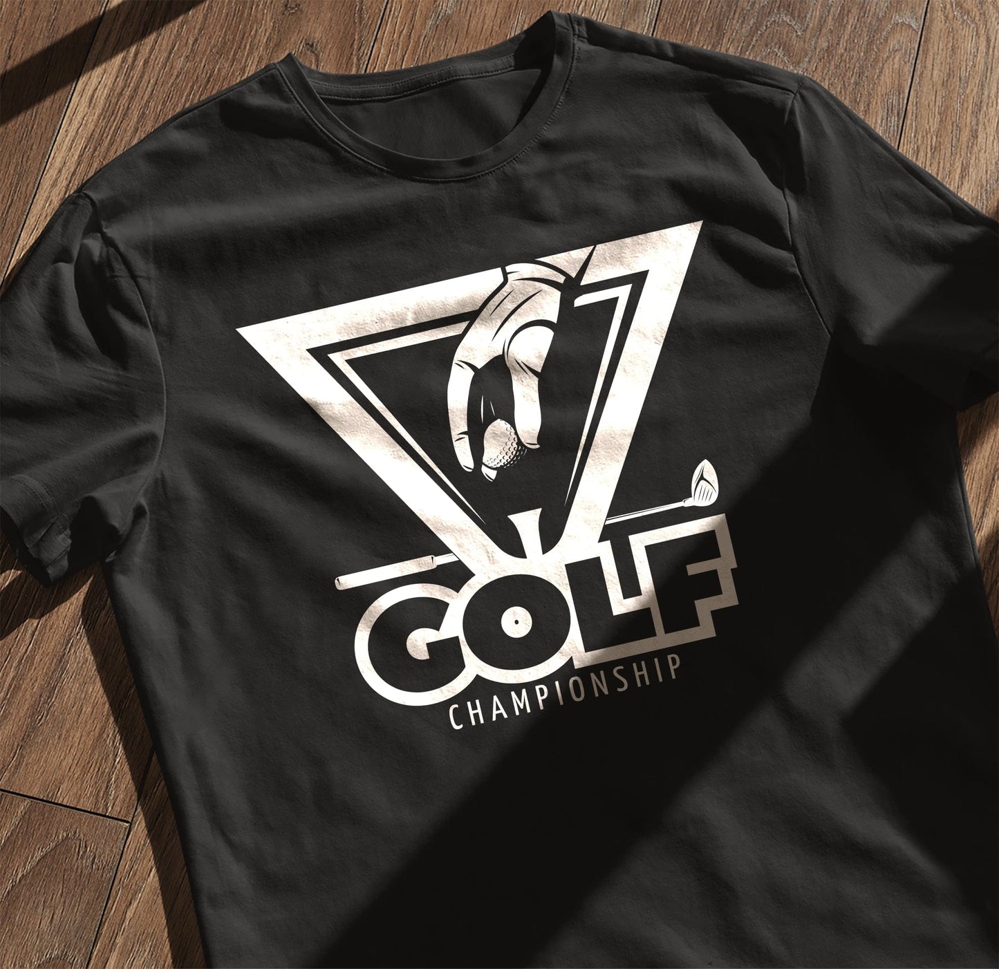 Golf-29 Tee Swing Hard & Laugh t-shirt