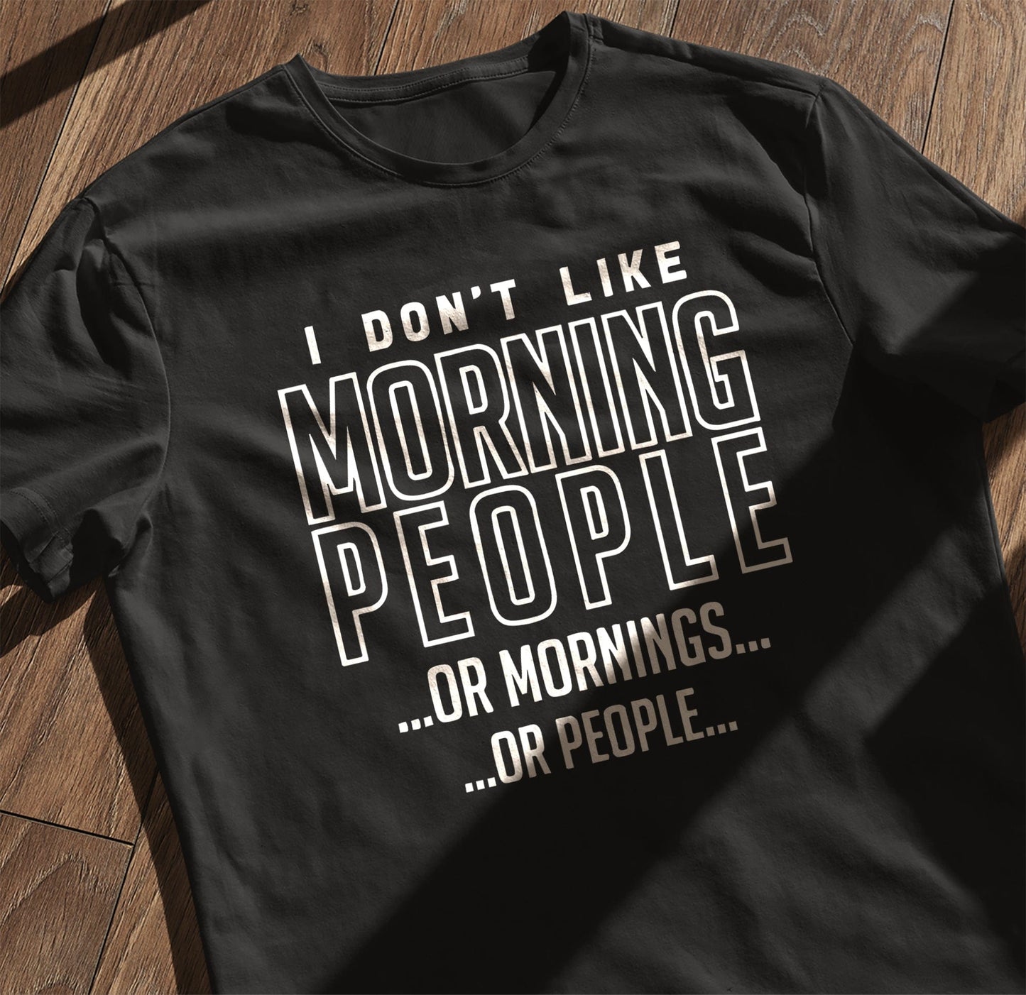 Morning People 2 t-shirt -