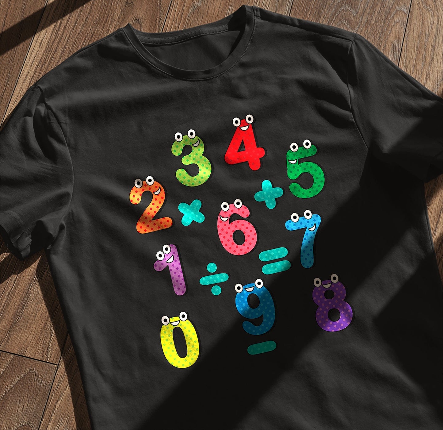 Happy Numbers Math Day Kids Tee