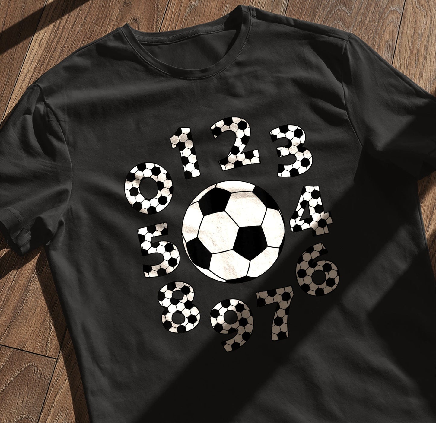 Football Number Day Math Kids Tee
