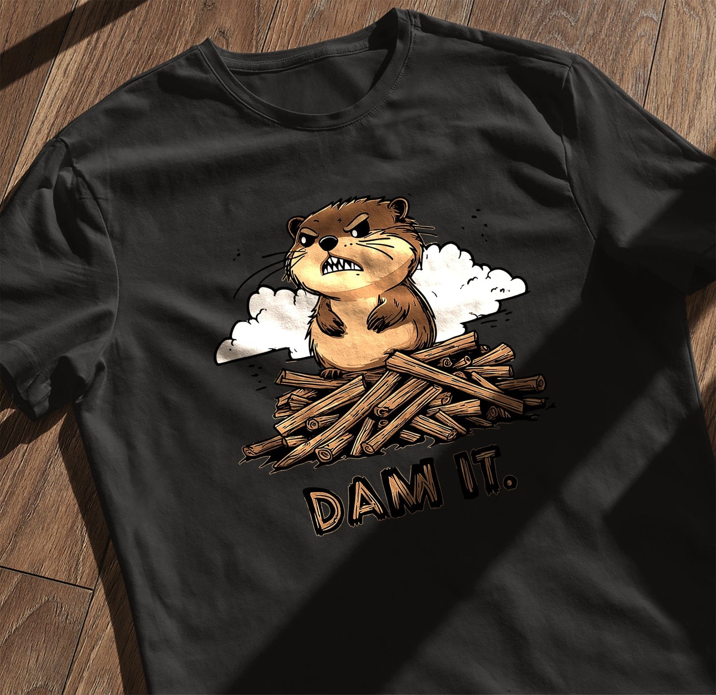 Nice Beaver 4 T-Shirt - Dam it