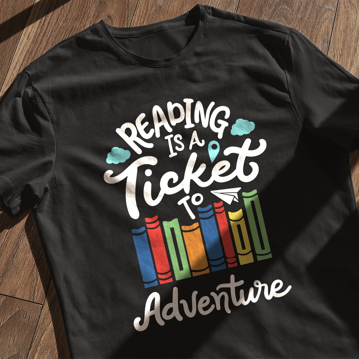Reading Ticket Adventure  Kids Tee