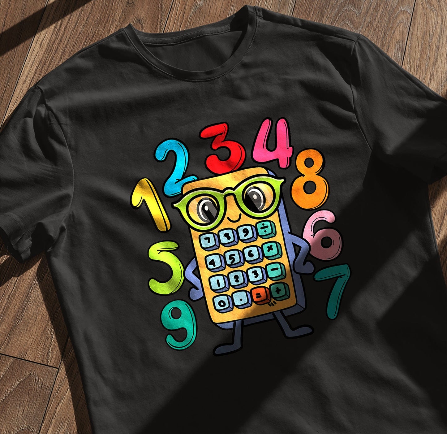 Calculator Costume Numbers Kids Tee