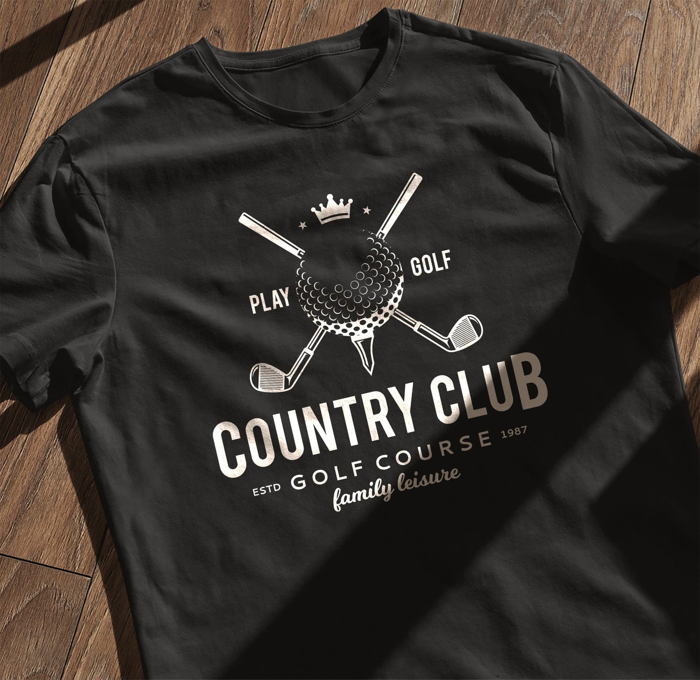 Golf-26 Swing with a Crown! t-shirt