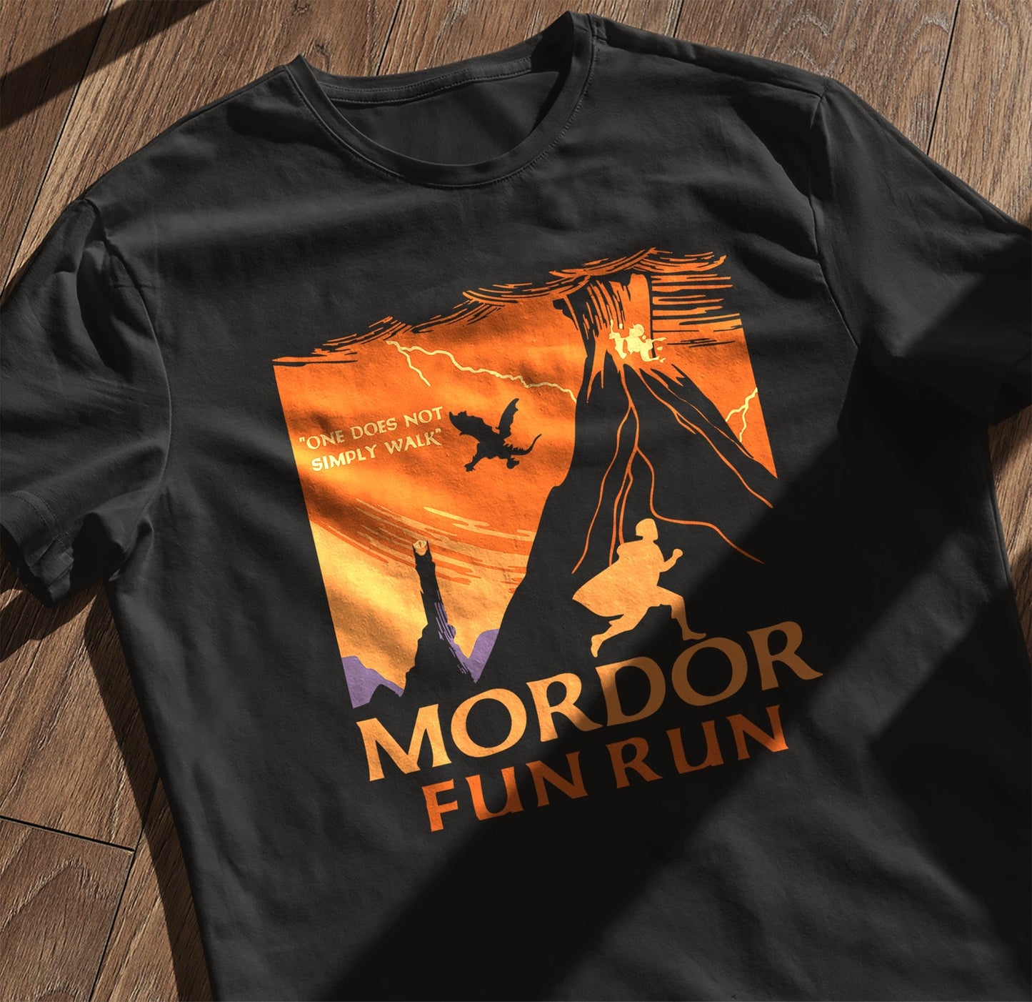 Mordor Fun Run 3 T-Shirt - Epic Quest