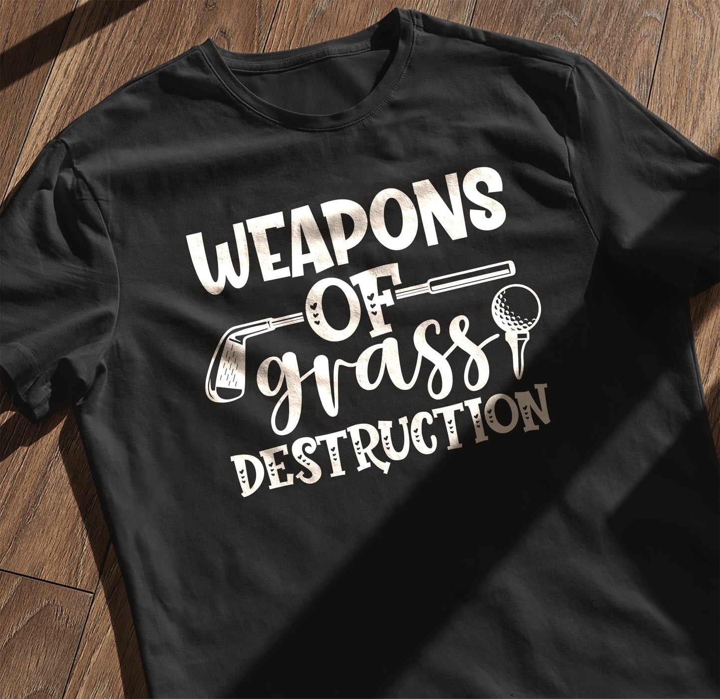 Golf-76 T-shirt Weapons of Grass