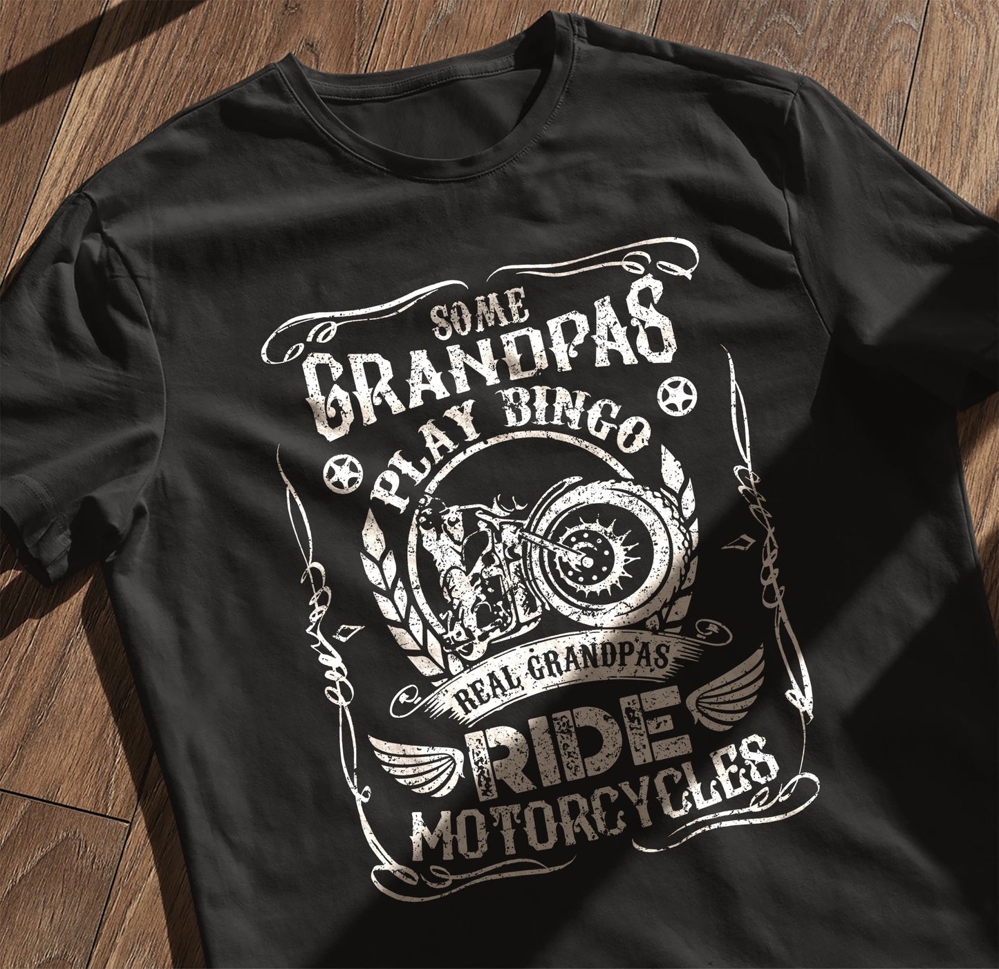 This Grandpa Rides Motorcycles T-shirt