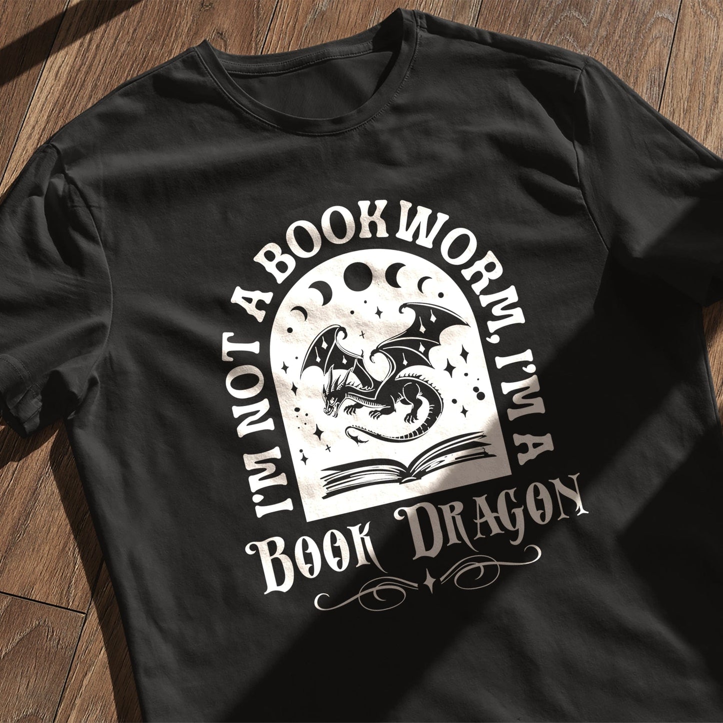 Not a Bookworm Im a Book Dragon 3 T-Shirt