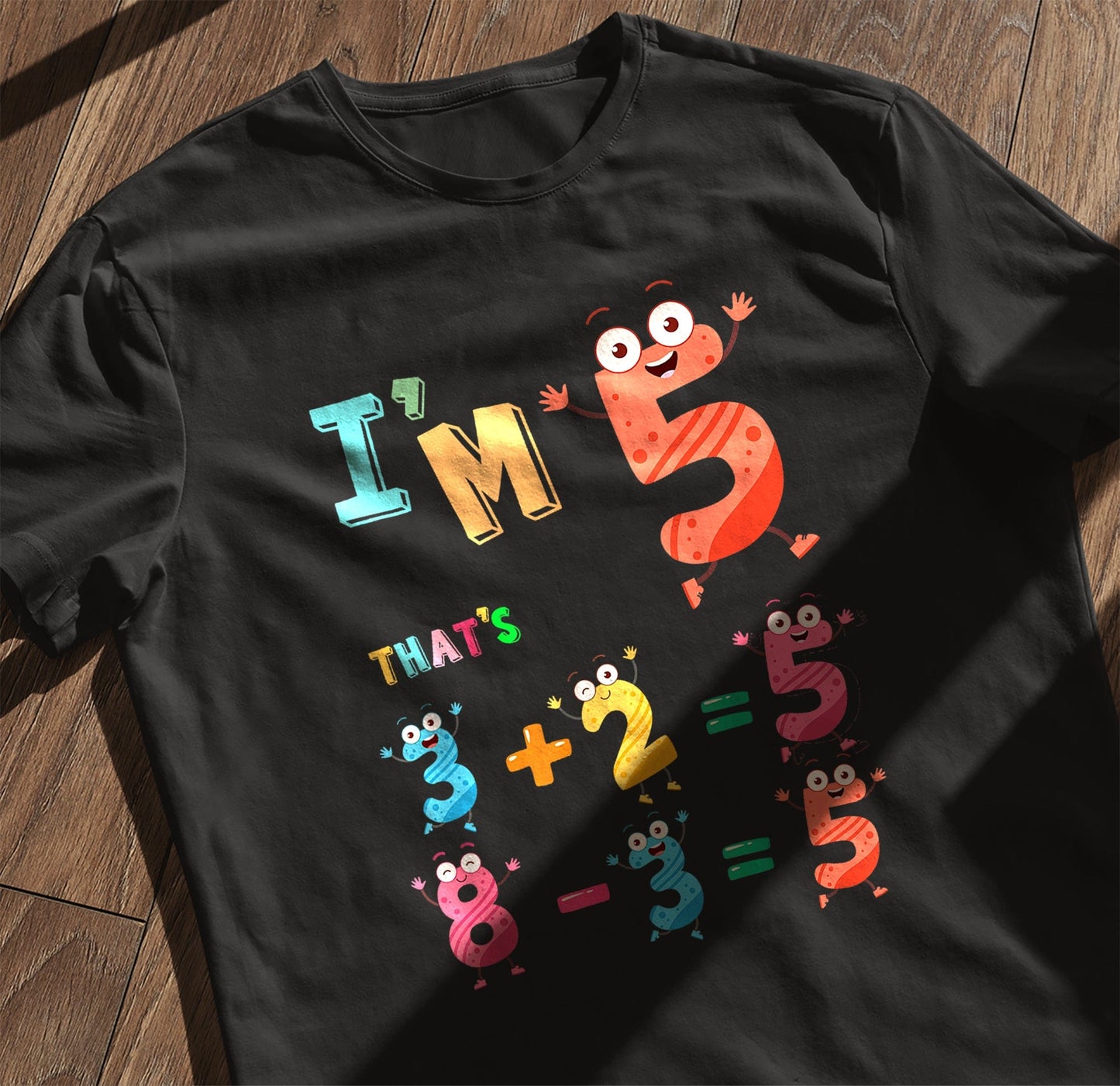I'm 5 and Ready for Adventure!  Kids Tee