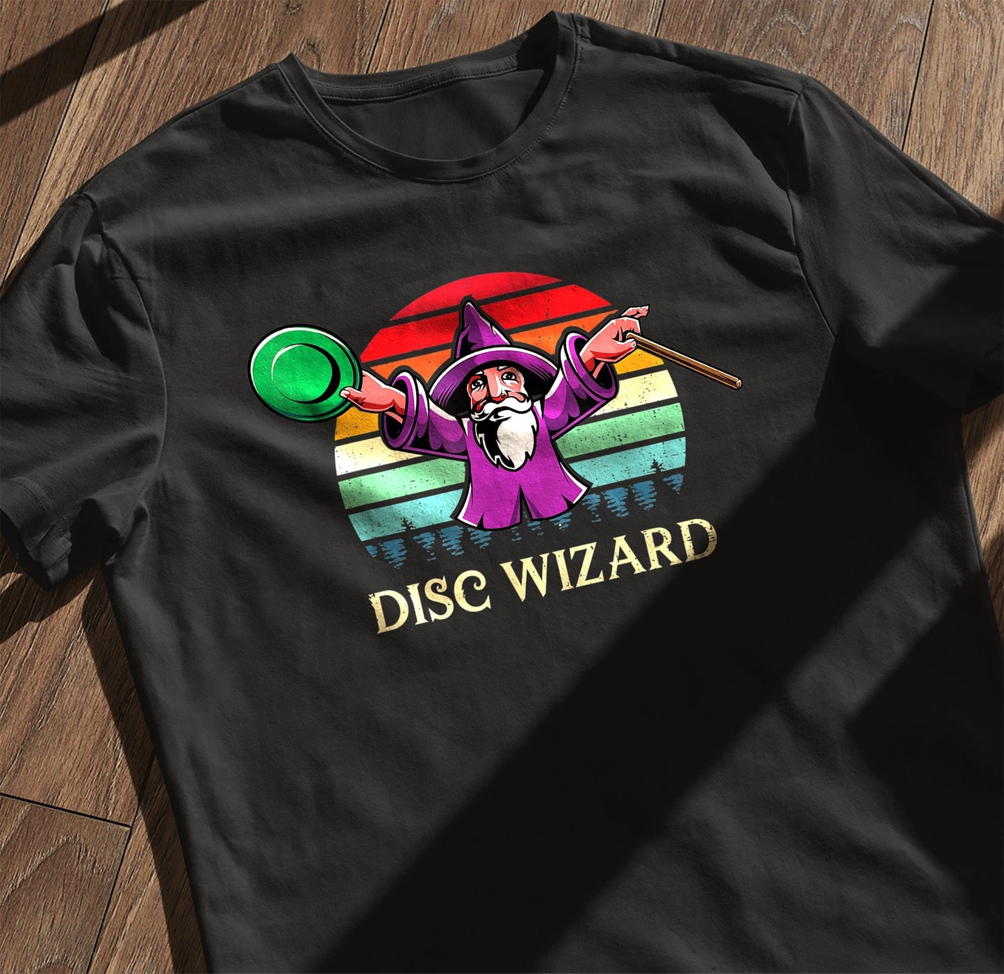 Frisbee Wizardry Unique Disc Golf t-shirt