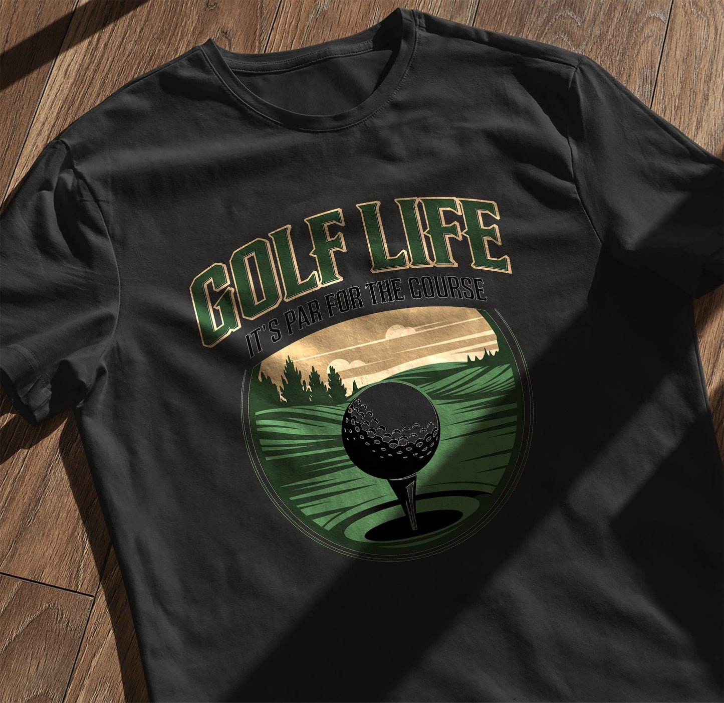 Golf Par For 2 T-shirt