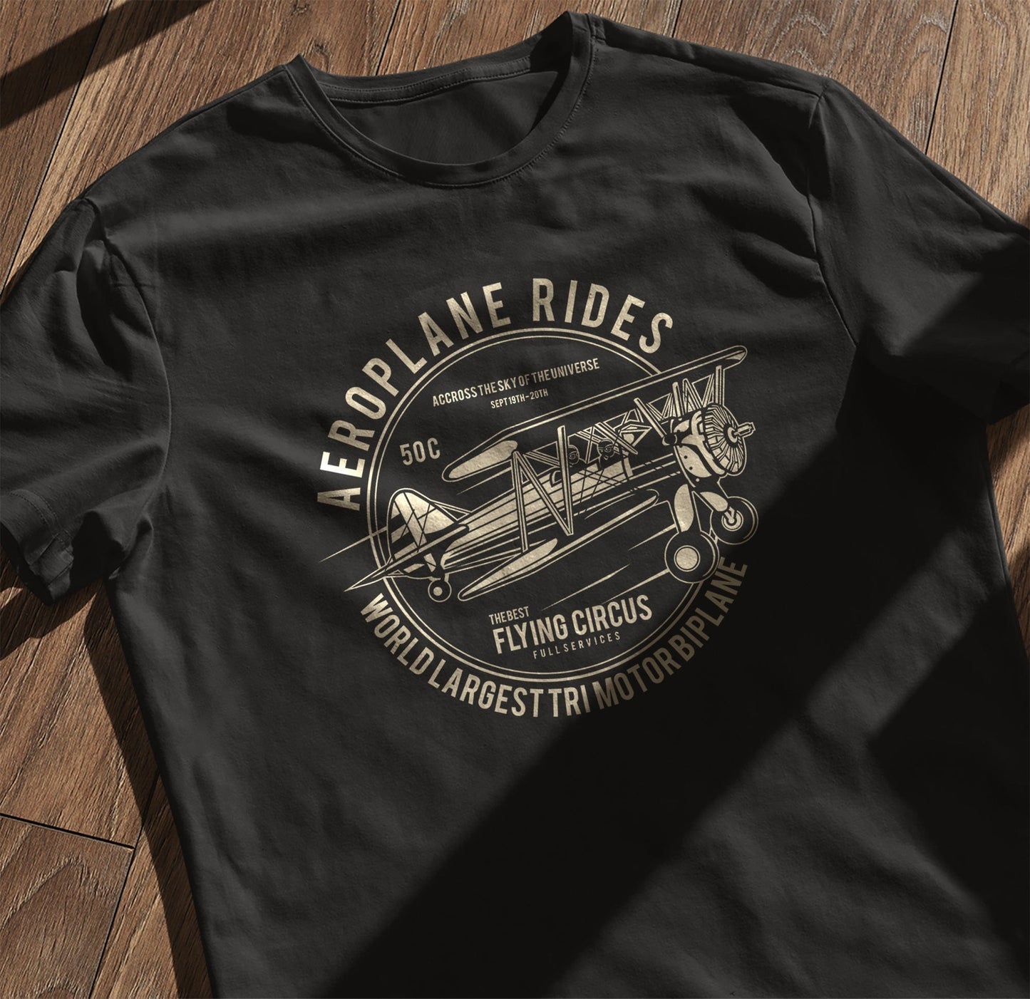 Flying Circus Aeroplane T-Shirt