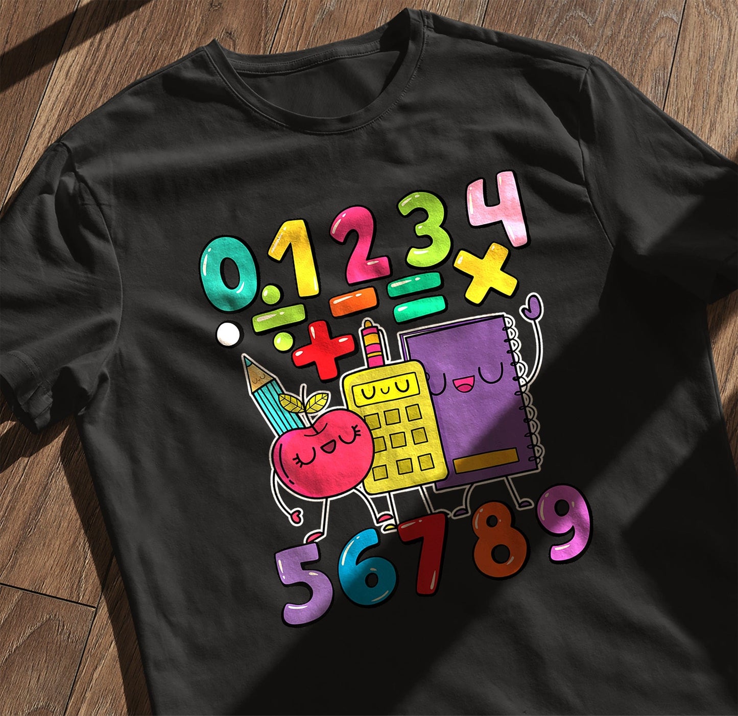Fun Numbers Math Day Kids Tee